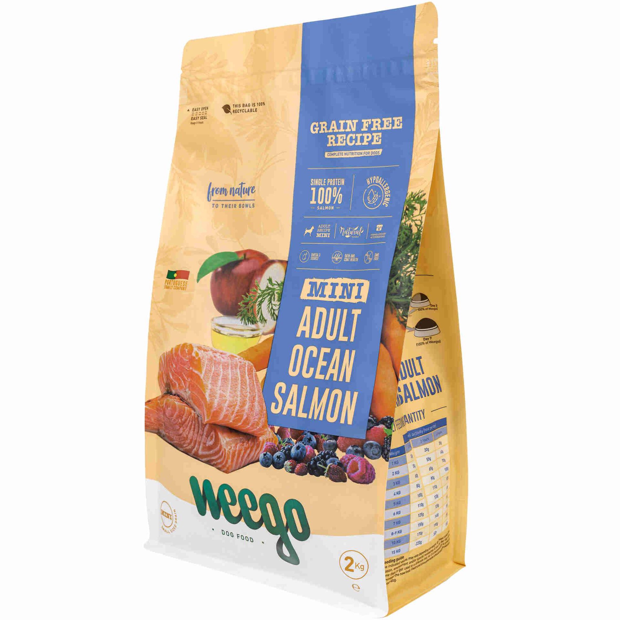 Ração para Cão Adulto Sem Cereais Salmão