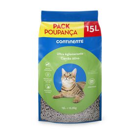 Areia Ultra Aglomerante Bentonite Carvão Ativo Pack Poupança Areia Ultra Aglomerante Bentonite Carvão Ativo Pack Poupança