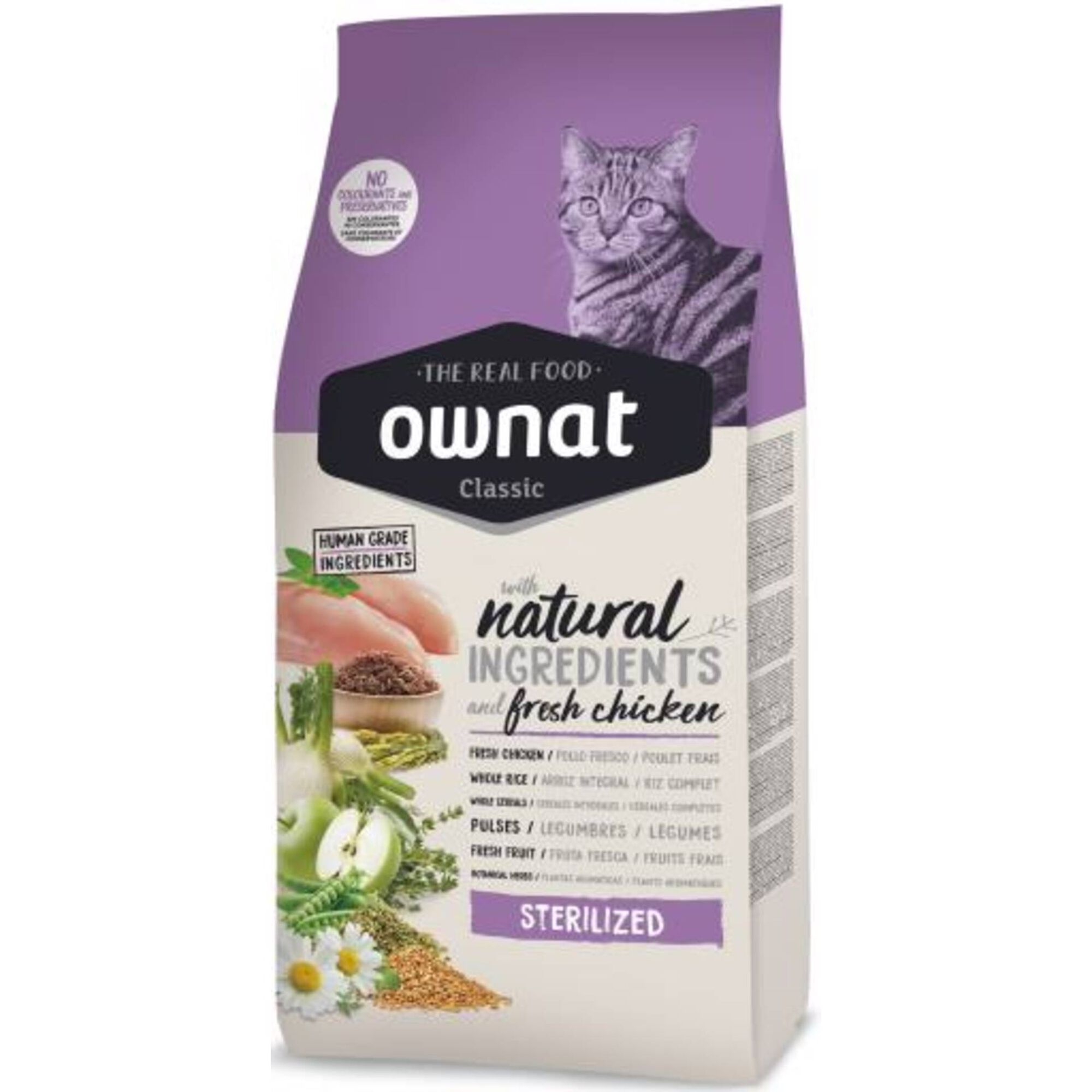 Ração para Gato Esterilizado Classic Frango