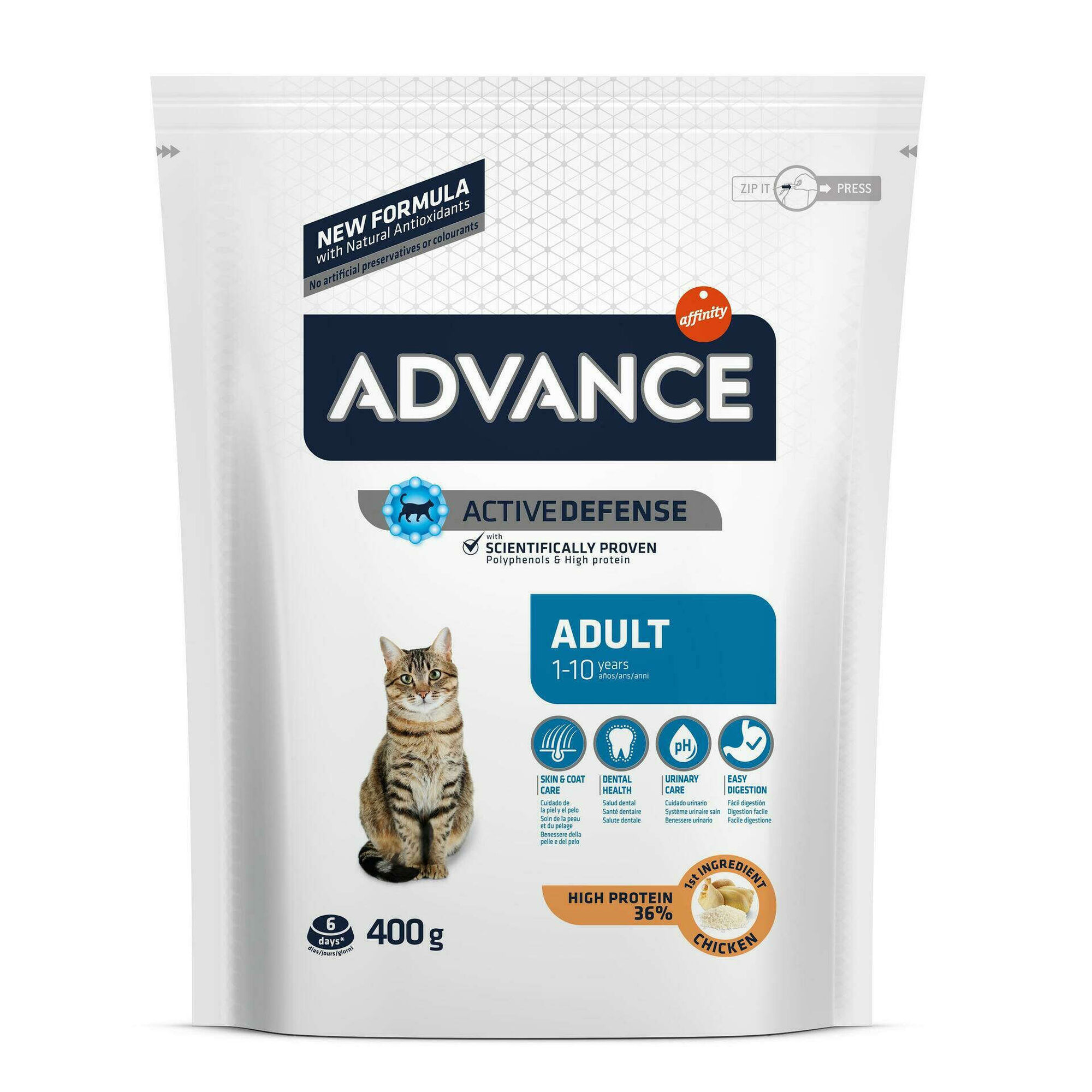 Ração para Gato Adulto Frango e Arroz