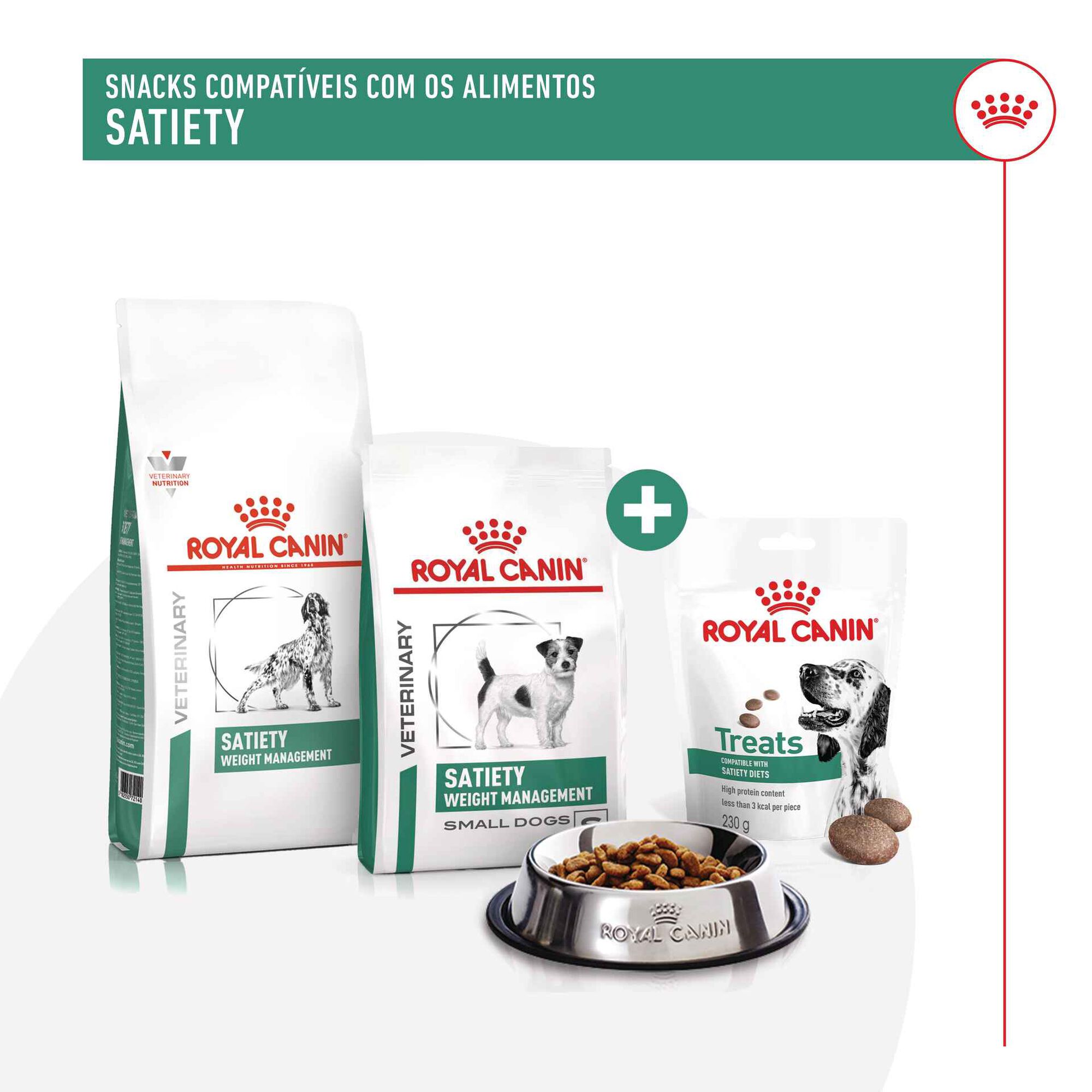Snack para Cão Adulto Satiety Treats