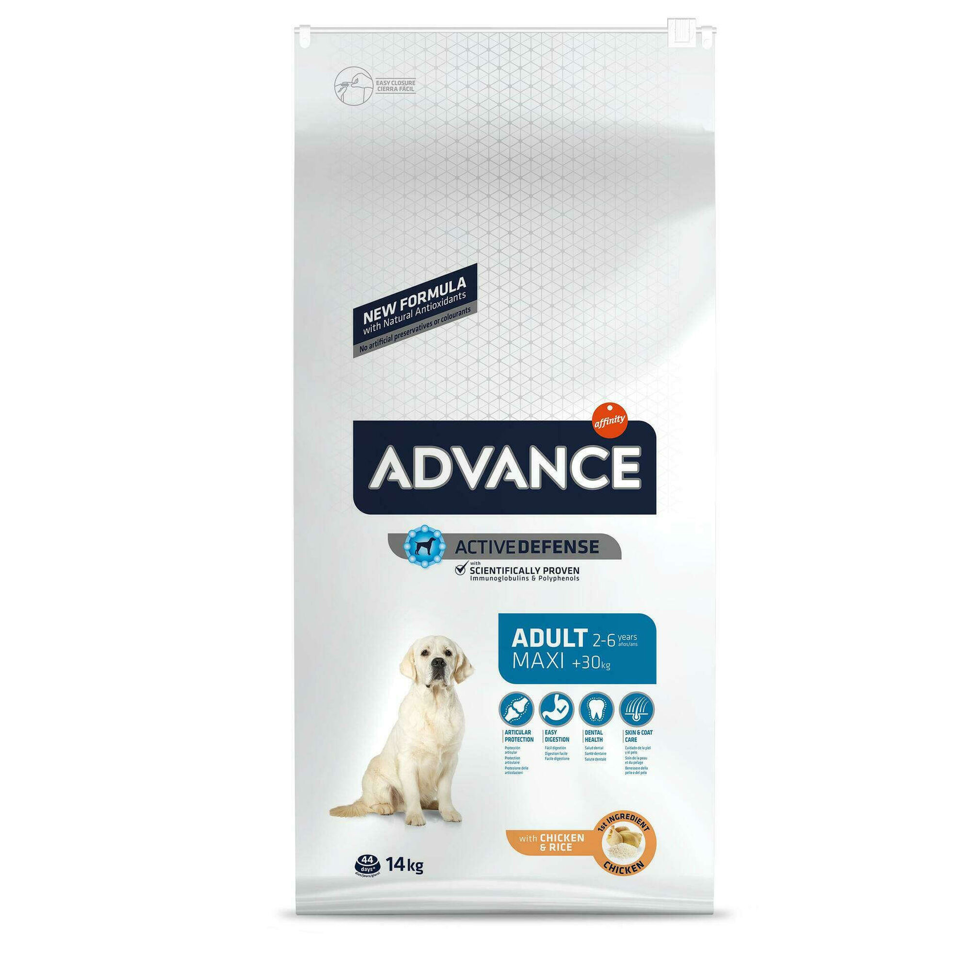 Ração para Cão Adulto Maxi Frango e Arroz