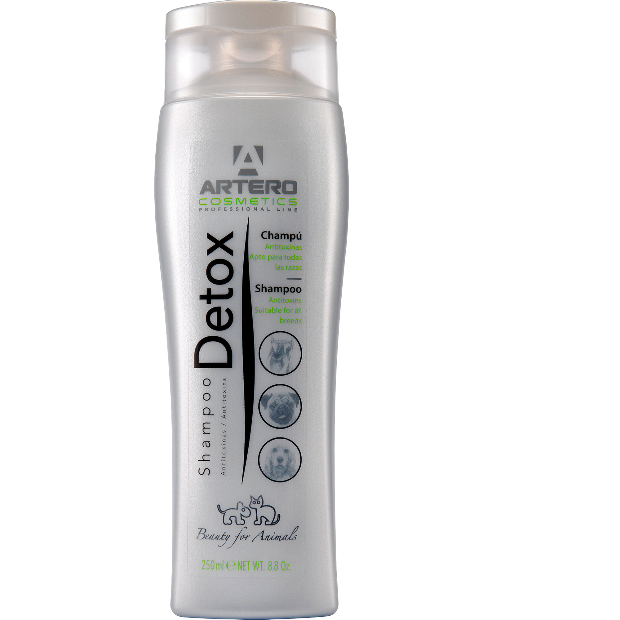 Champô para Cão e Gato Detx Carbono
