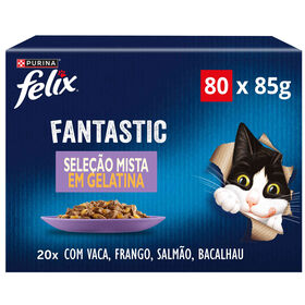 Comida H&uacute;mida para Gato Adulto Mix Sabores Purina Felix
