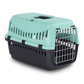 Transportadora Gipsy Porta Metal Azul 46x31x32 cm MP Bergamo