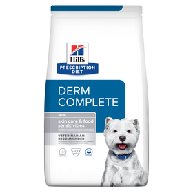 Ração para Cão Mini Prescription Diet Derm Complete Ovo