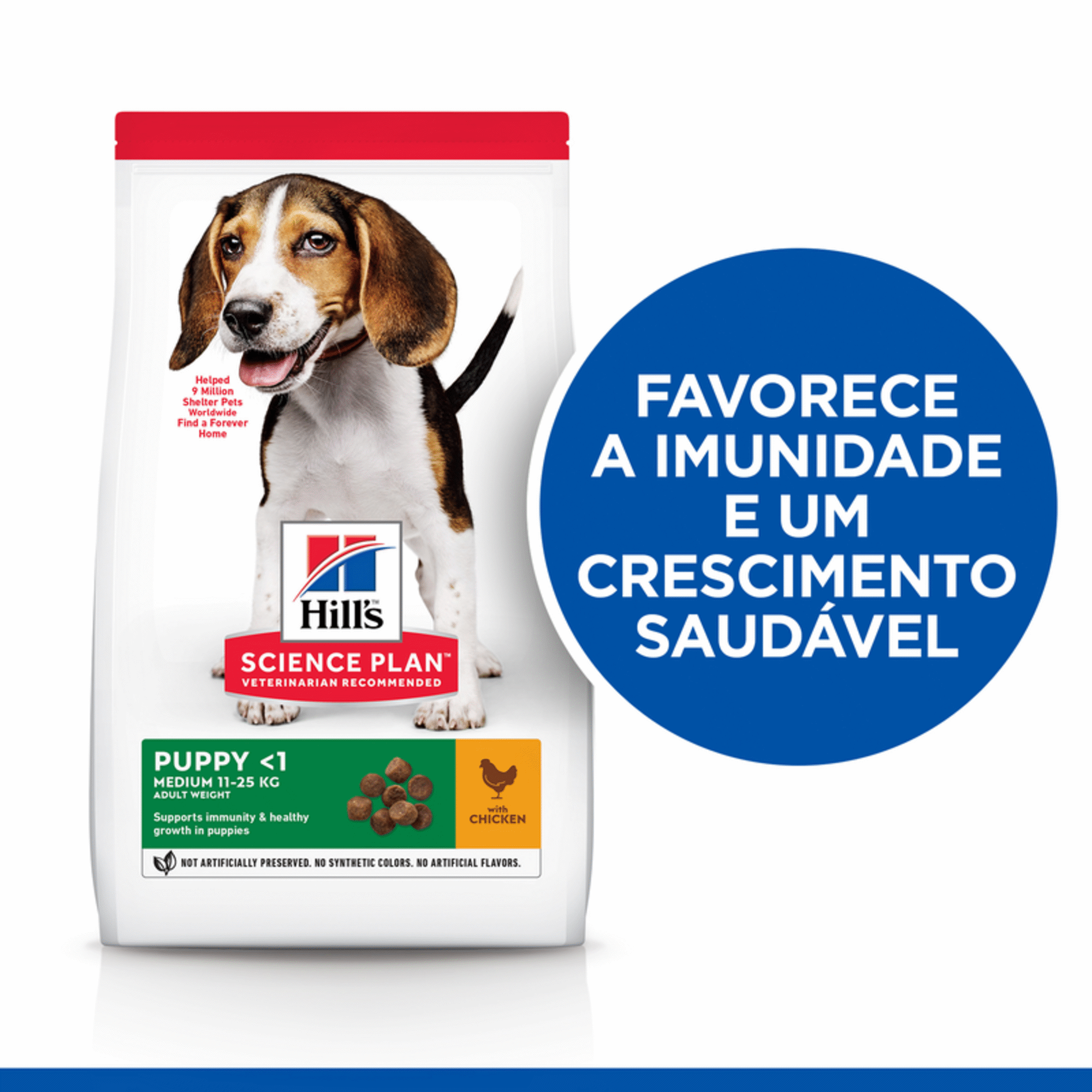 Ração para Cão Júnior Médio Science Plan Frango