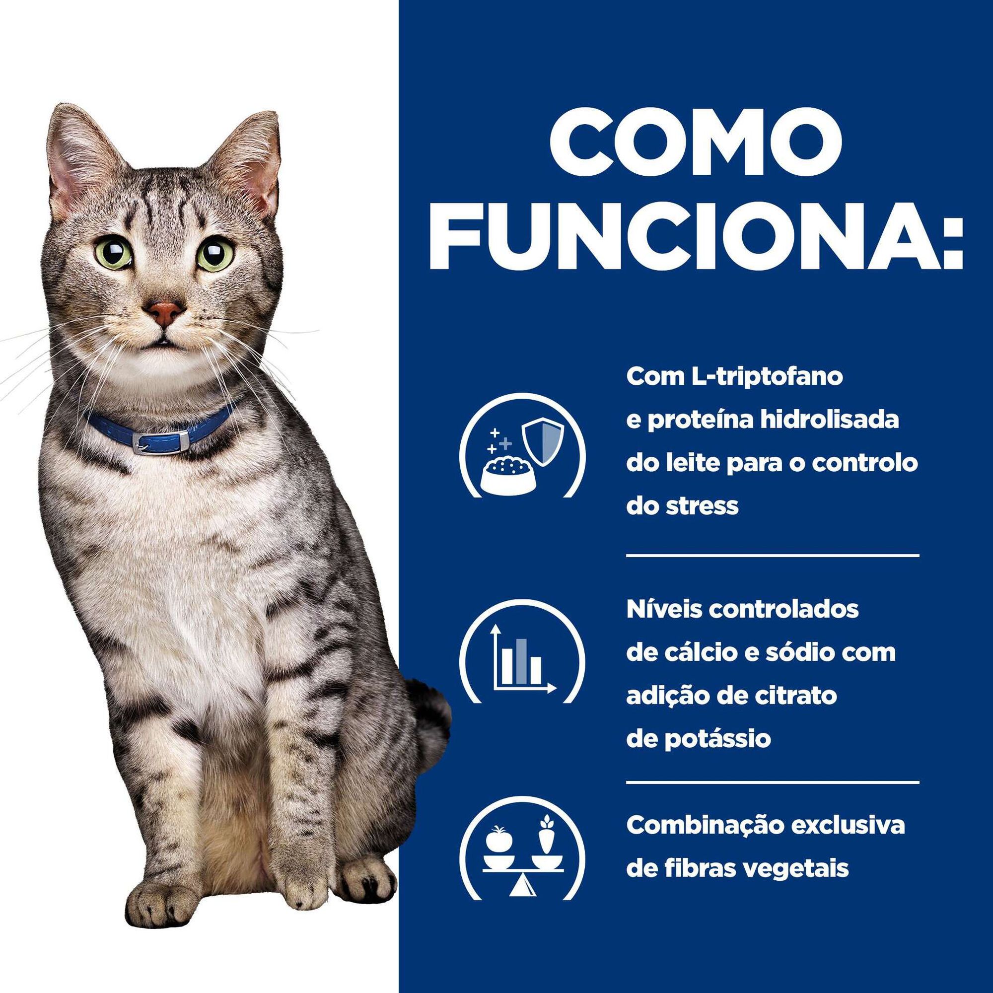 Comida H&uacute;mida para Gato Prescription Diet Stress & Metabolic Frango