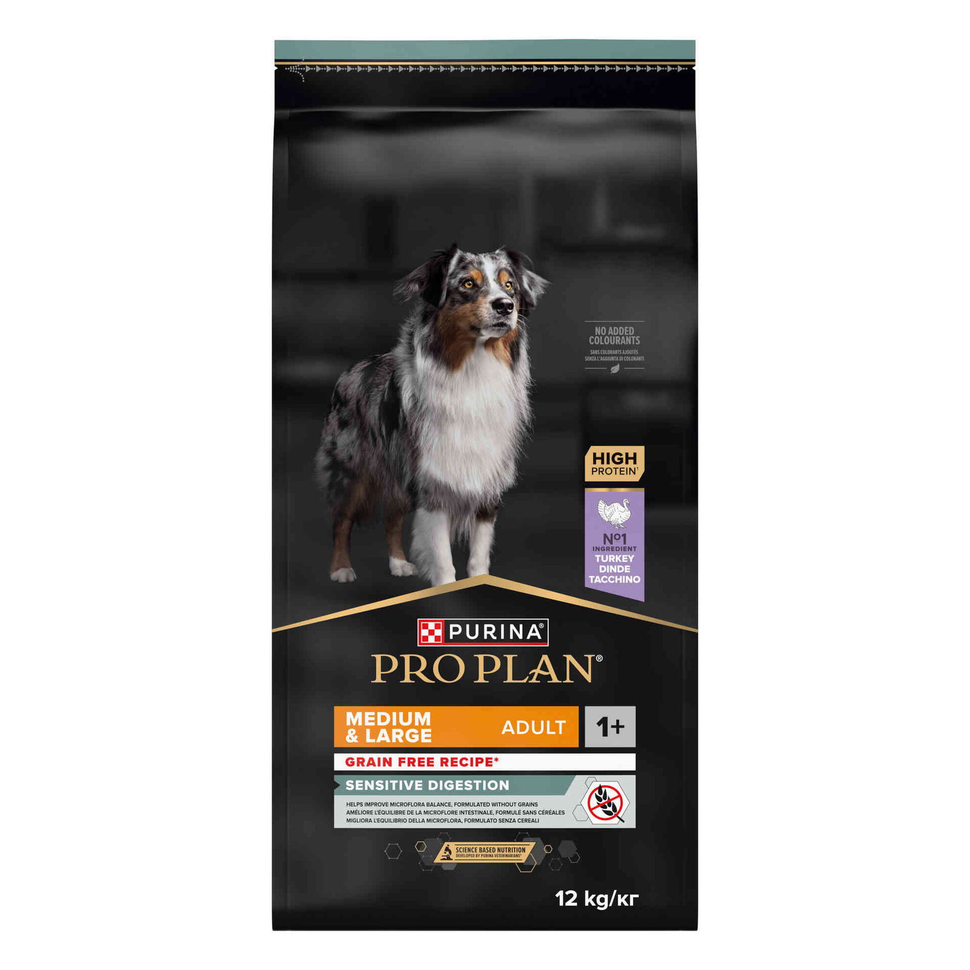 Ração para Cão Adulto Médio e Maxi Sem Cereais Sensitive Digestion Peru Ração para Cão Adulto Médio e Maxi Sem Cereais Sensitive Digestion Peru
