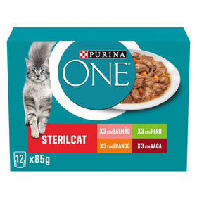 Comida Húmida para Gato Adulto Esterilizado Salmão Comida Húmida para Gato Adulto Esterilizado Salmão