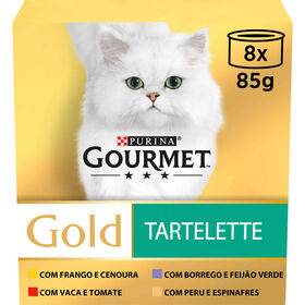 Comida Húmida para Gato Adulto Tartelette Seleção Sabores Comida Húmida para Gato Adulto Tartelette Seleção Sabores