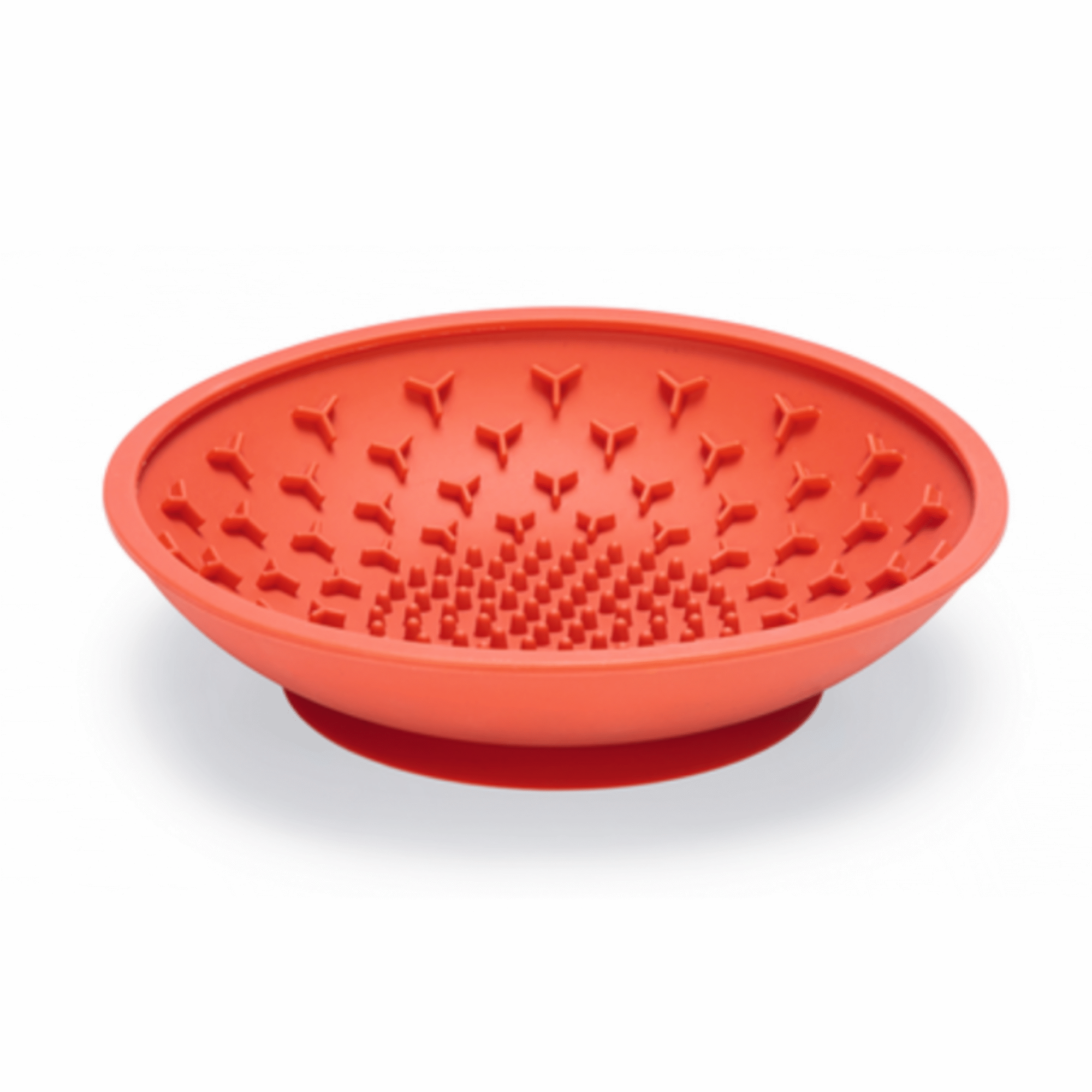 Comedouro para Cão Lick Mat Dish Vermelho