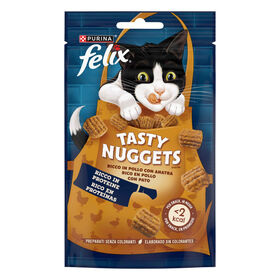 Snack para Gato Nuggets Frango e Pato