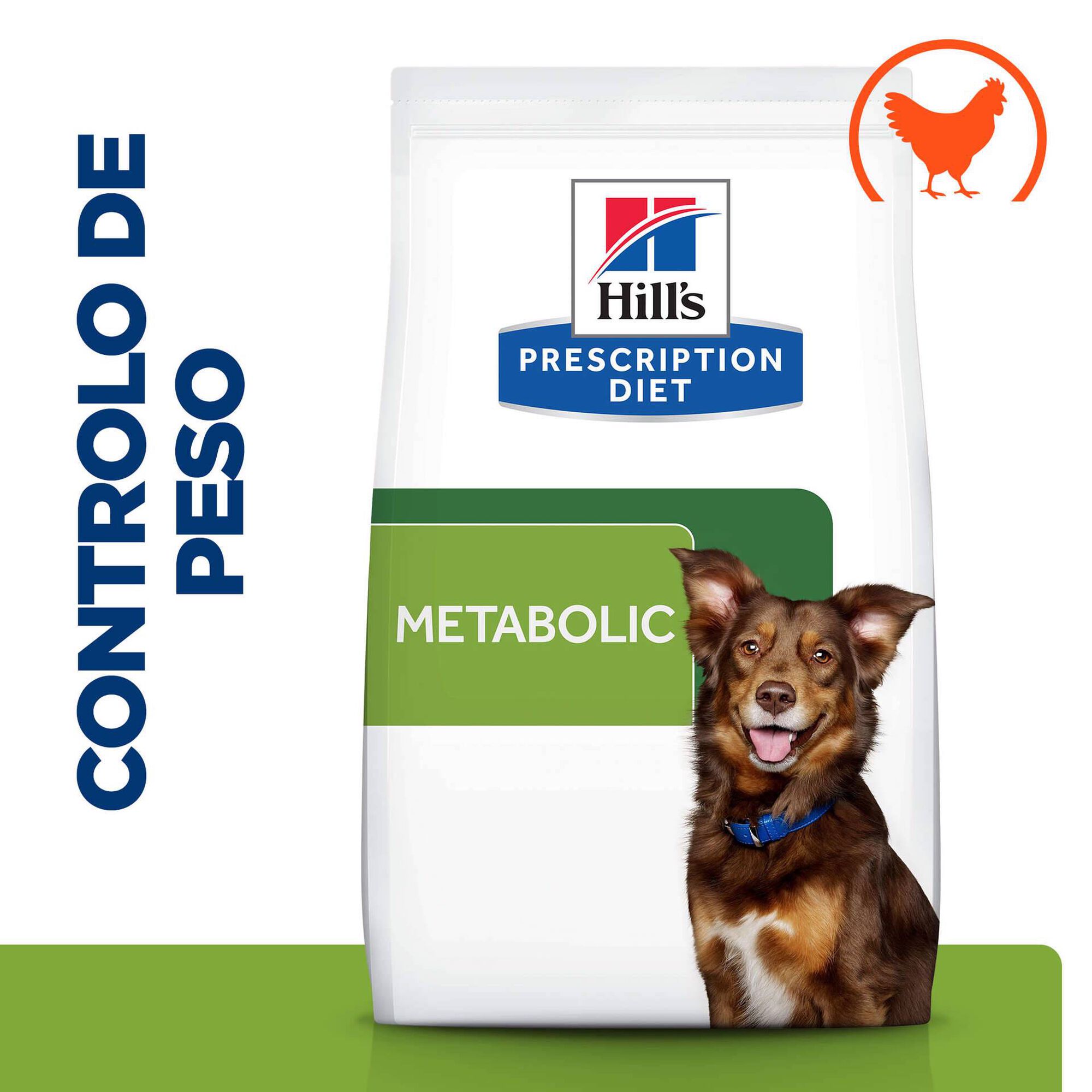 Ração para Cão Prescription Diet Metabolic Weight Loss Frango