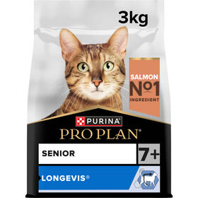 Ração para Gato Sénior Longevis Salmão