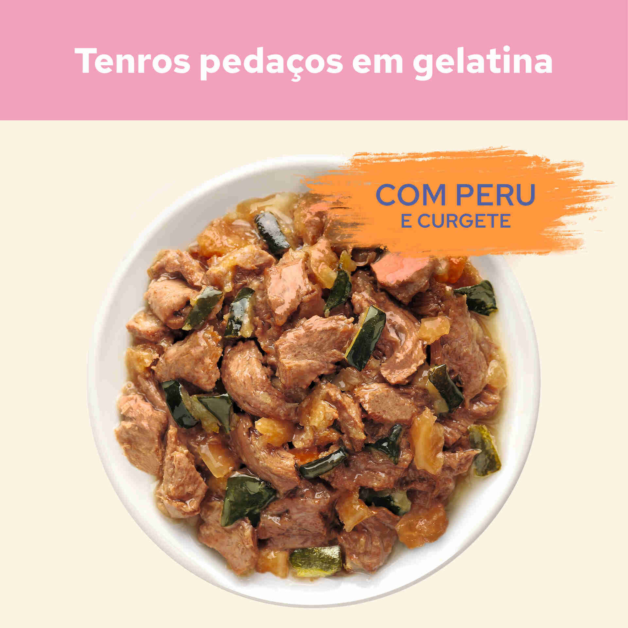 Comida Húmida para Gato Júnior Peru Saquetas