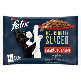 Comida Húmida para Gato Adulto Deliciously Sliced Seleção de Peixes Comida Húmida para Gato Adulto Deliciously Sliced Seleção de Peixes