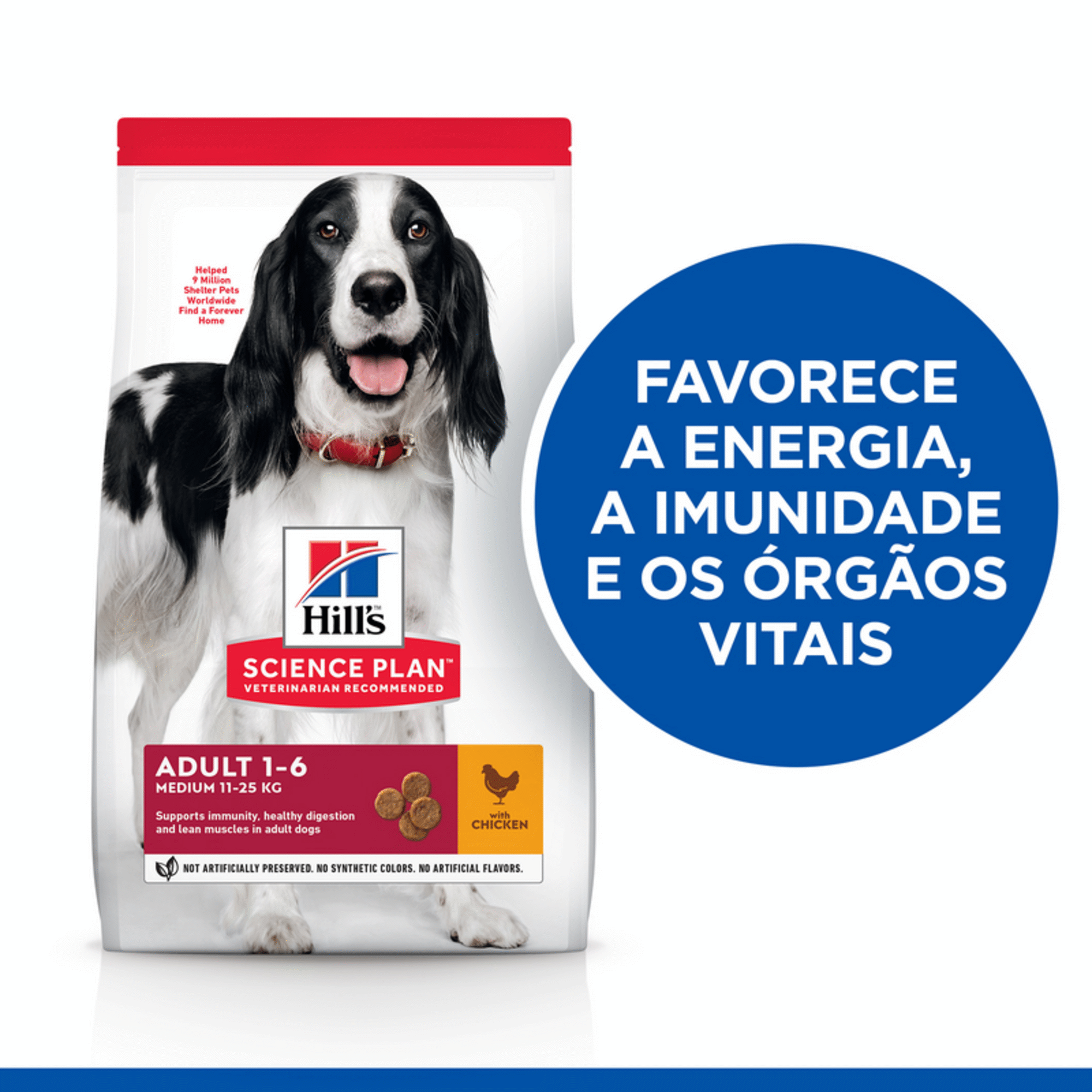 Ração para Cão Adulto Médio Science Plan Frango