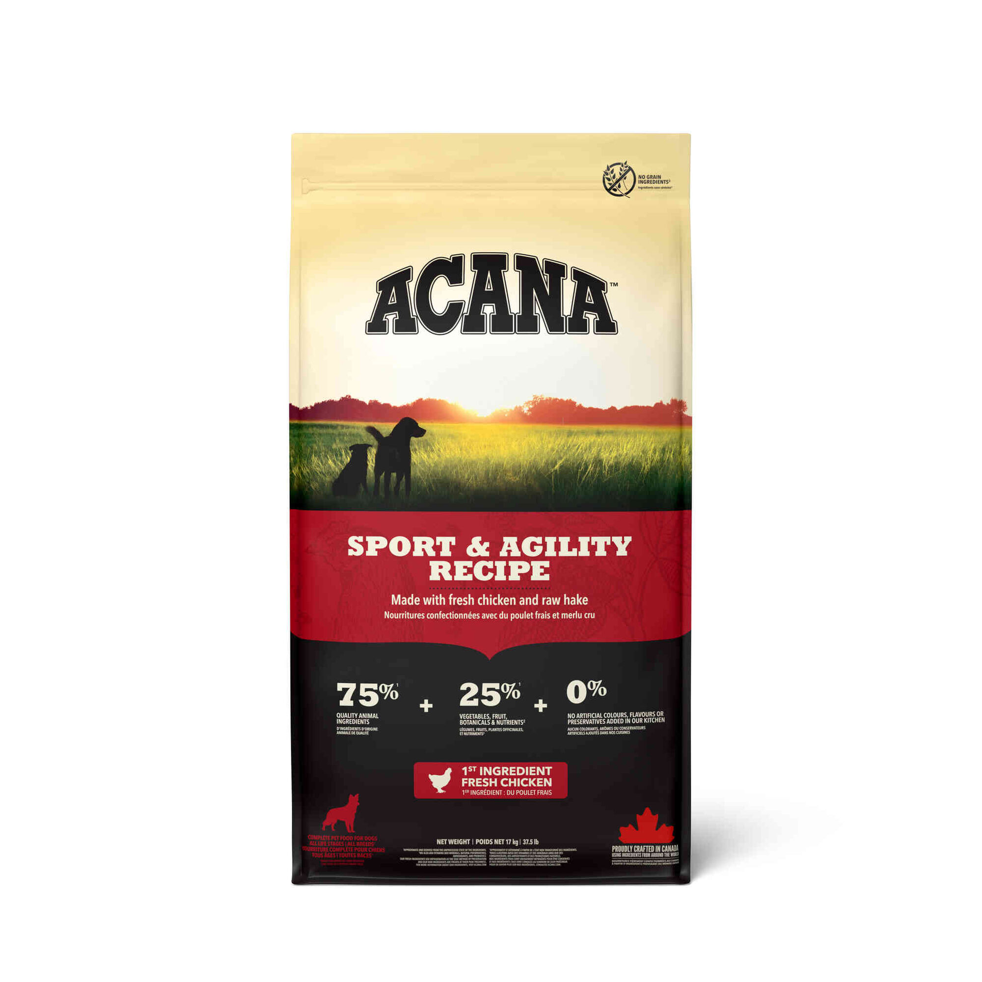 Ração para Cão Sport e Agility Recipe