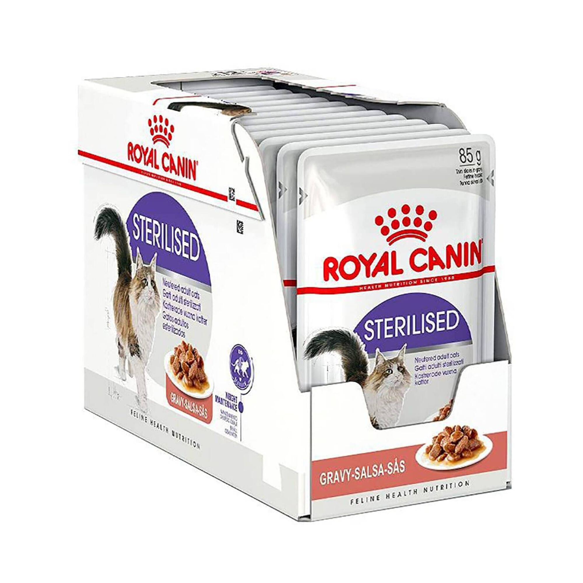 Pack Comida Húmida para Gato Esterilizado Gravy