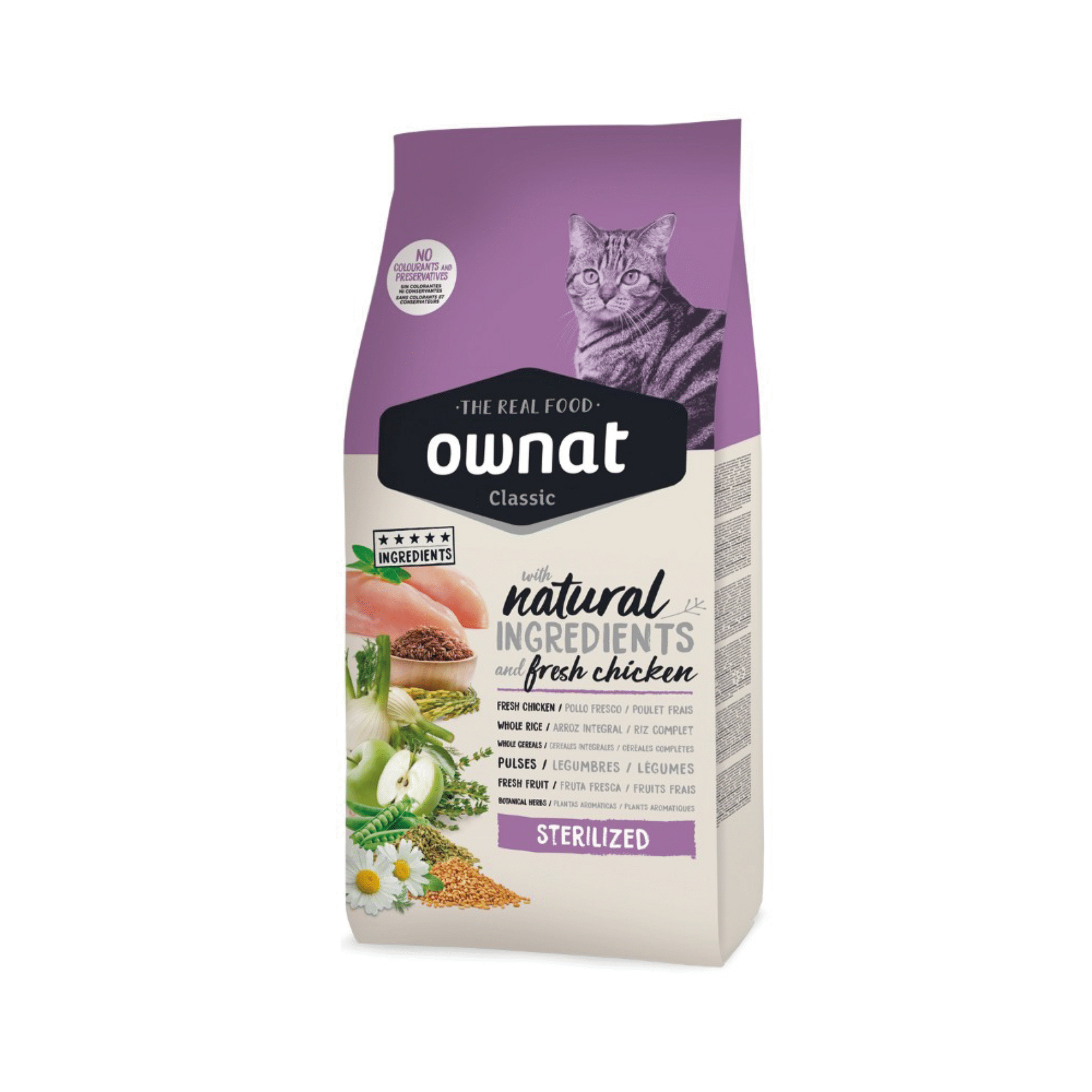 Ração para Gato Esterilizado Frango