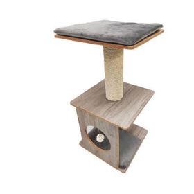 Arranhador para Gato Kattgym 2 Castanho