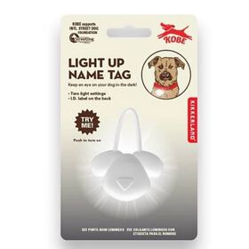 Luz e Identificação para Coleira de Cão