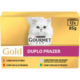 Comida Húmida para Gato Seleção Duplo Prazer Multipack Comida Húmida para Gato Seleção Duplo Prazer Multipack