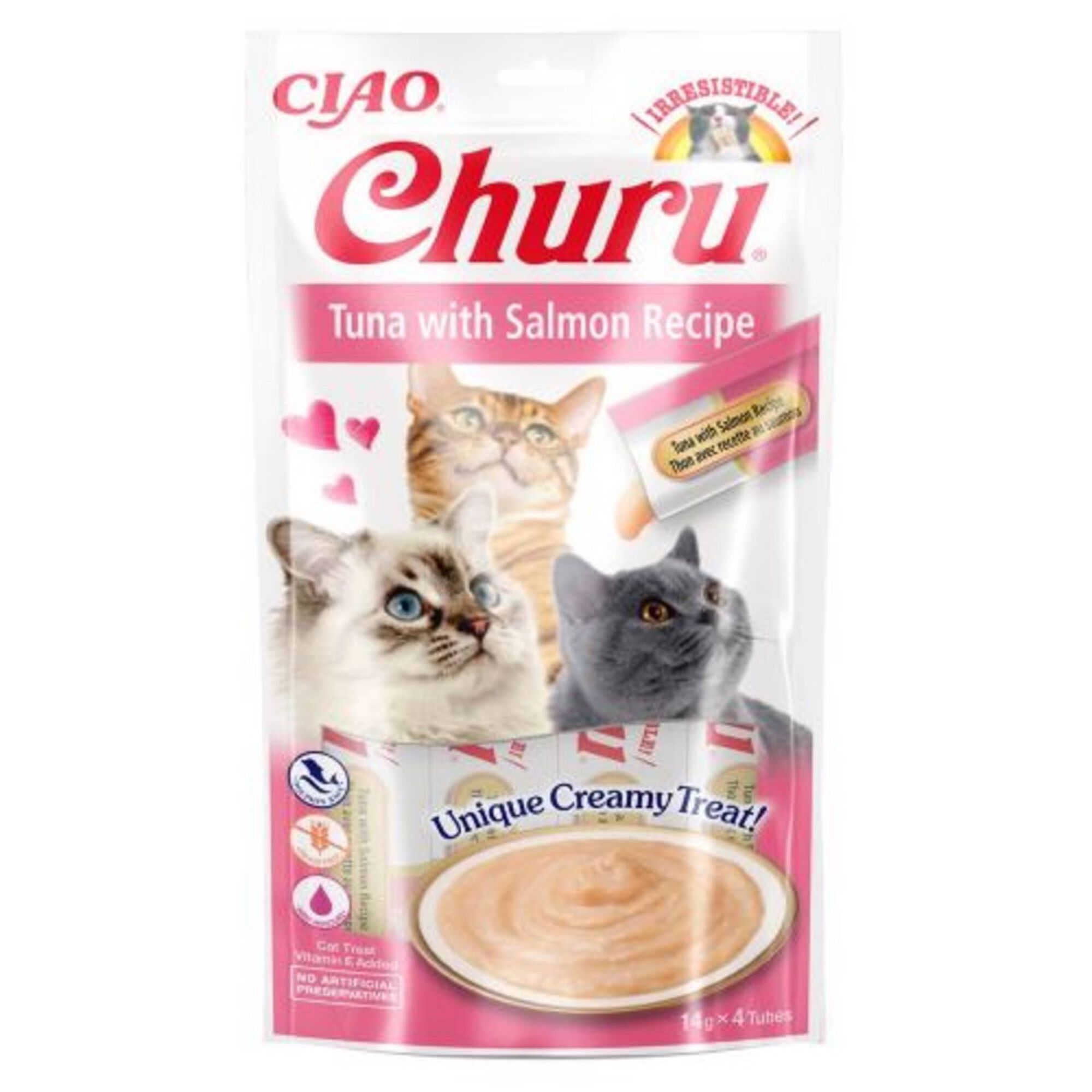 Puré para Gato Atum e Salmão