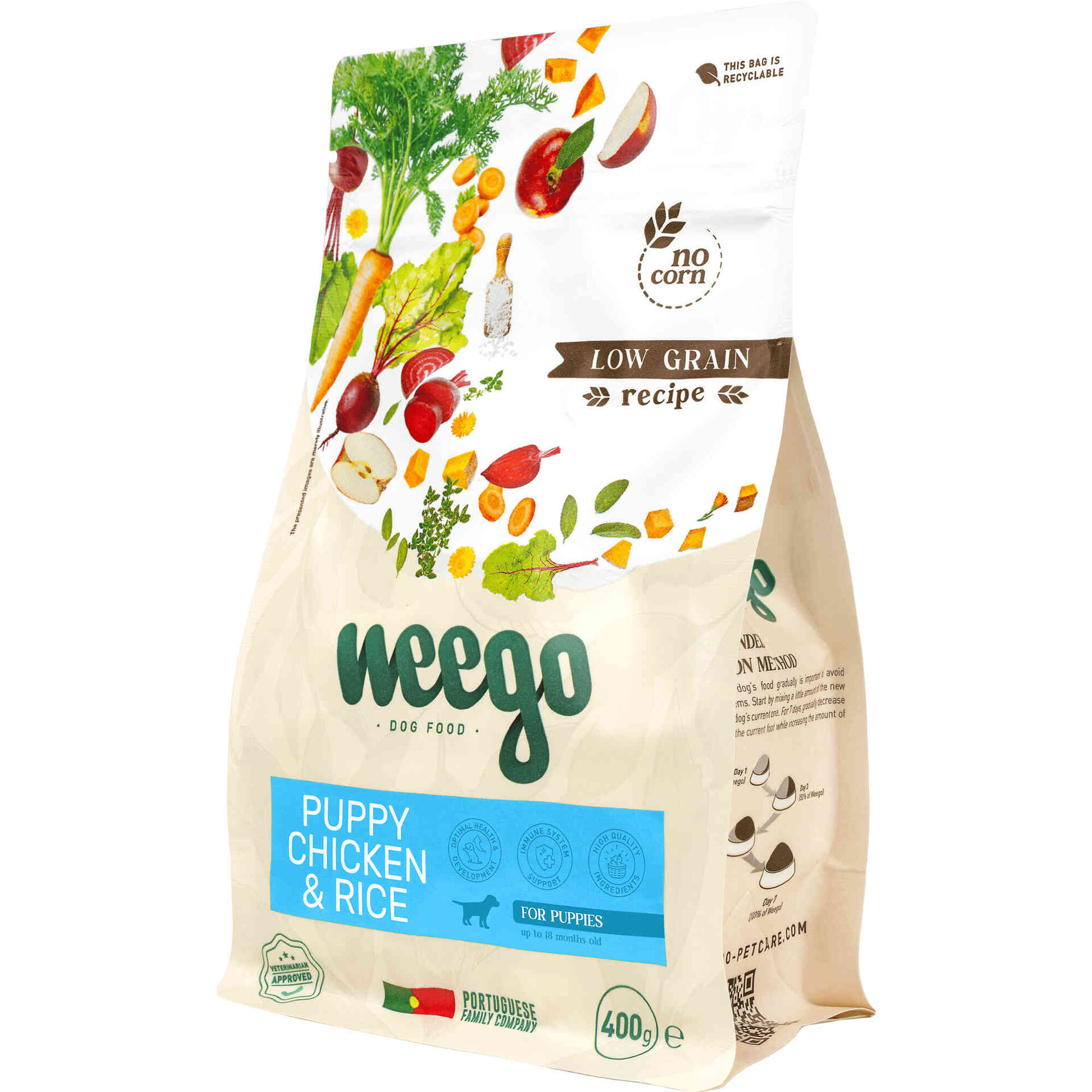 Ração para Cão Júnior Low Grain Frango e Arroz Ração para Cão Júnior Low Grain Frango e Arroz