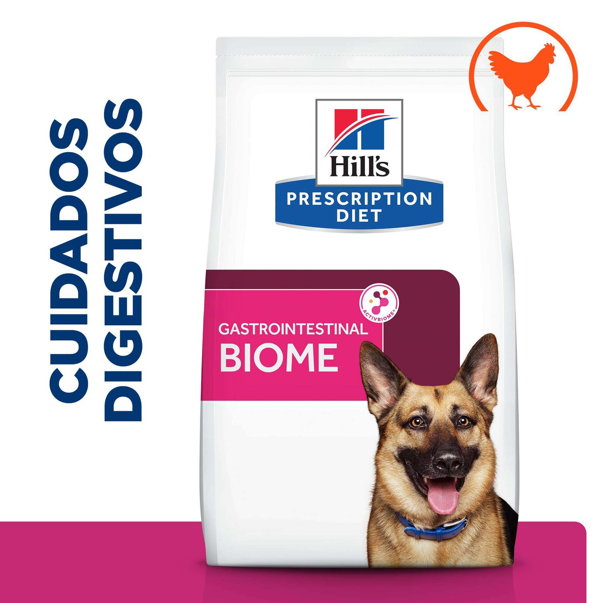 Ra&ccedil;&atilde;o para C&atilde;o Prescription Diet Gastrointestinal Biome Frango