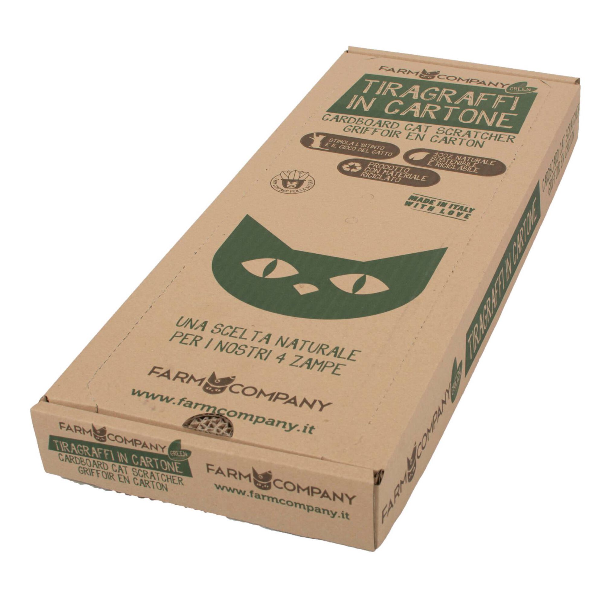 Arranhador para Gato Multifun&ccedil;&otilde;es com Tirgraff De Cart&atilde;o Farm Company