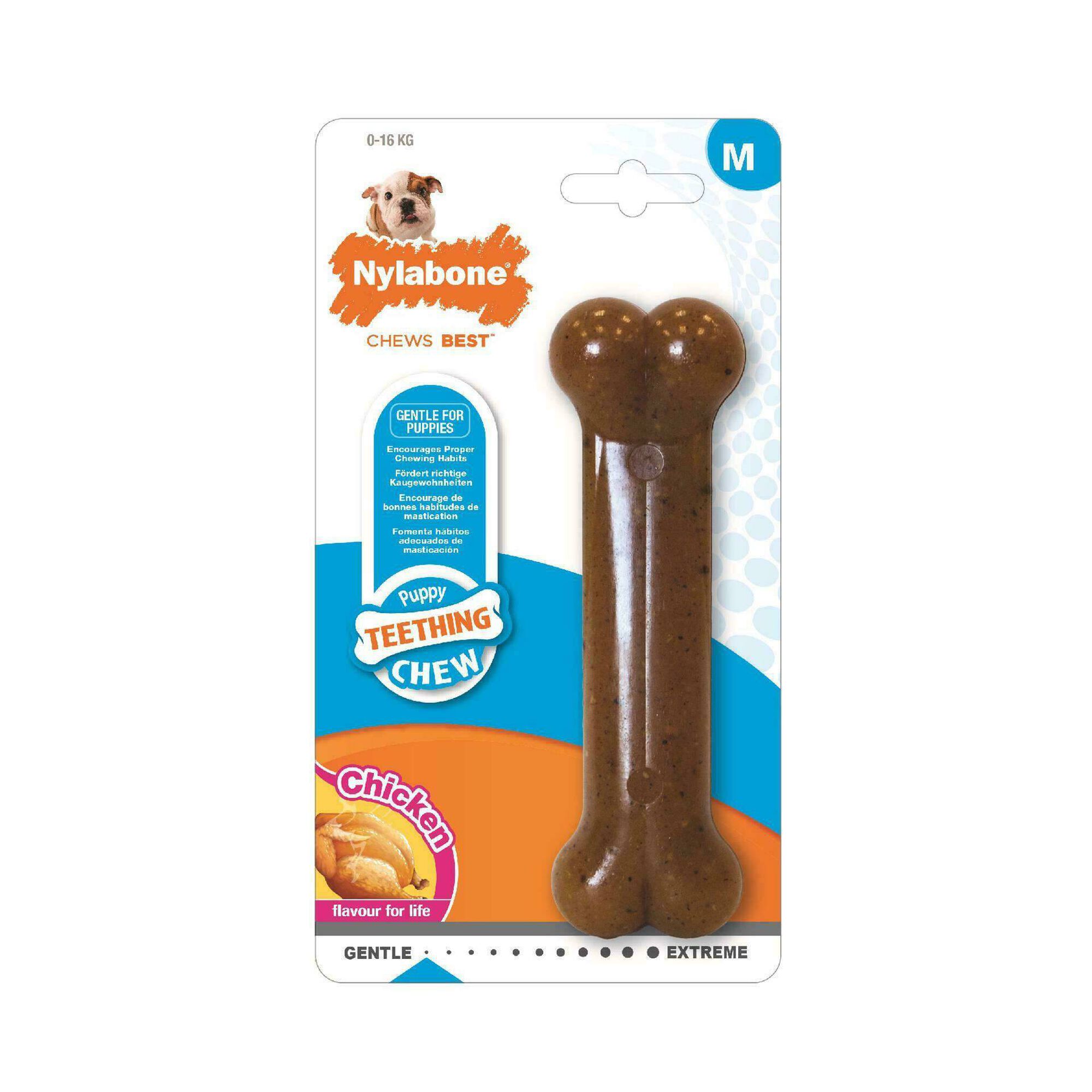 Brinquedo para Cão Osso Frango M