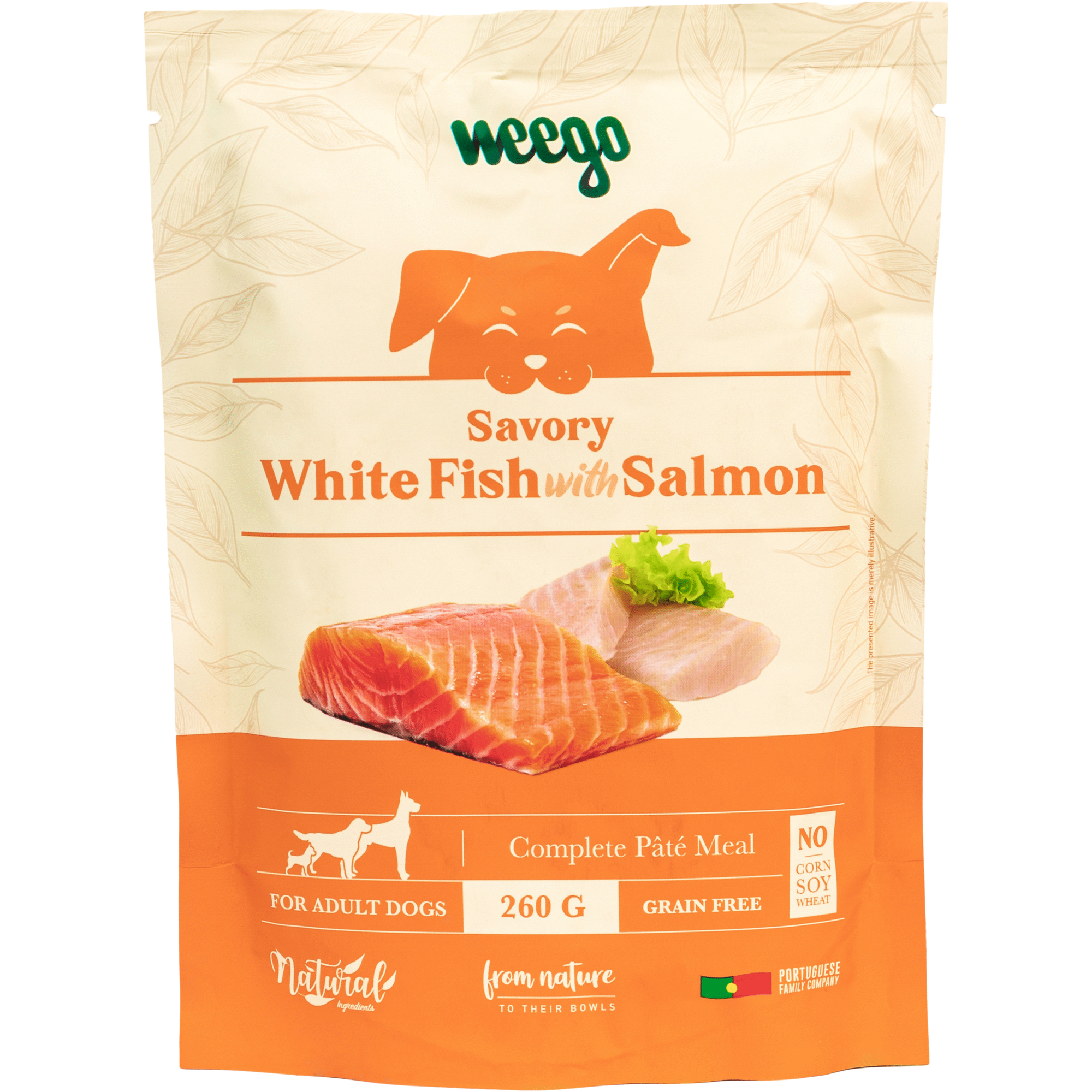 Comida Húmida para Cão Peixe e Salmão