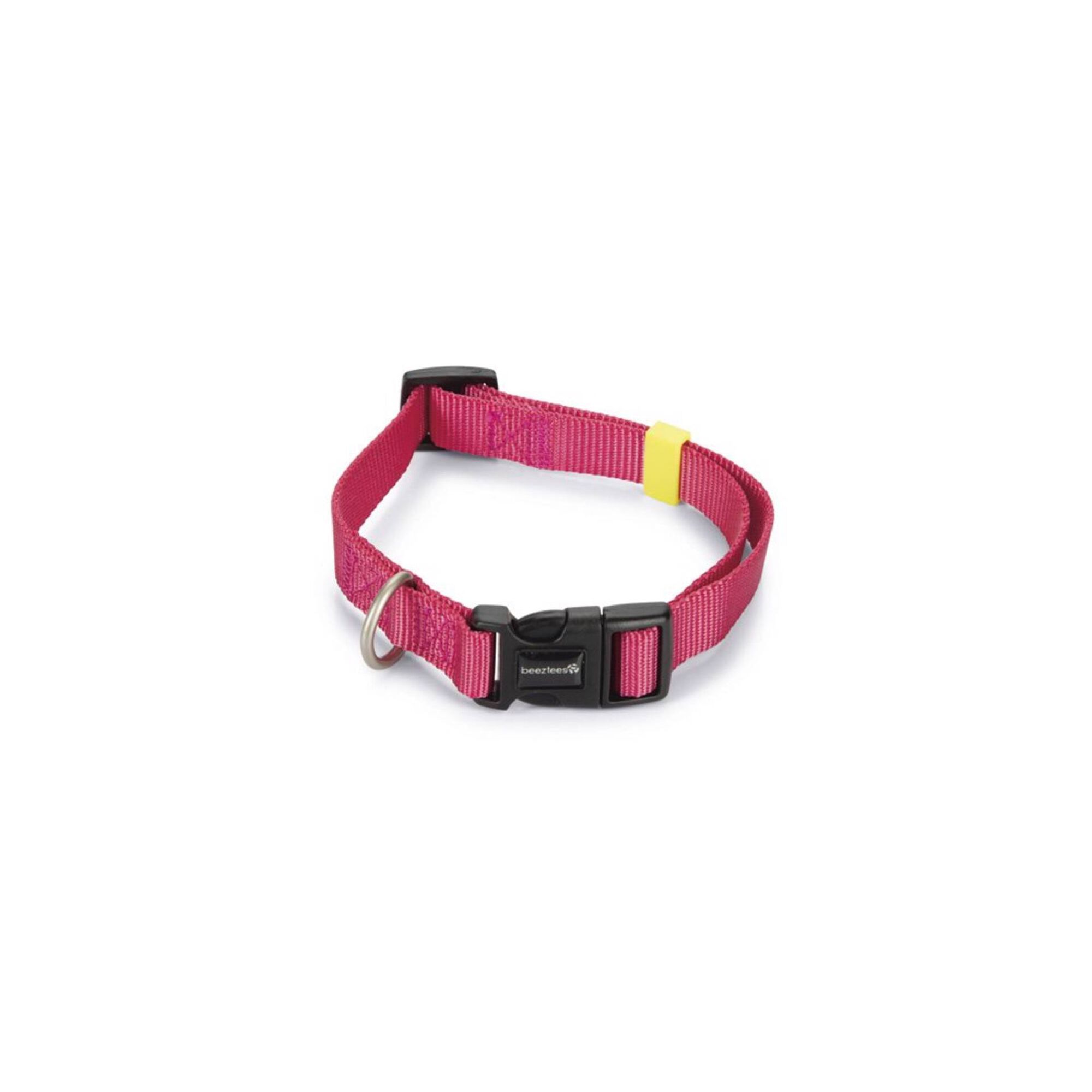 Coleira para Cão Nylon Rosa Coleira para Cão Nylon Rosa