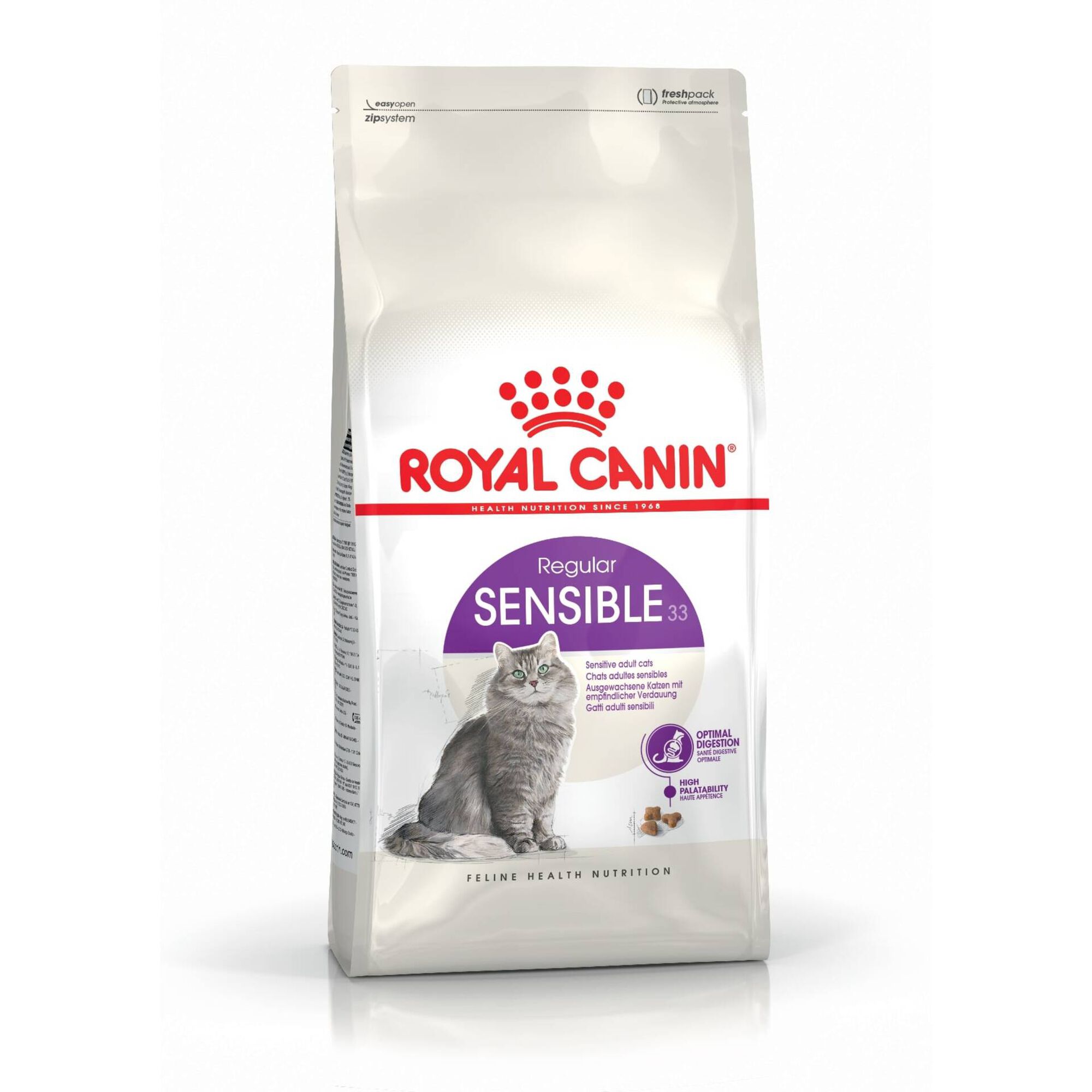 Ração para Gato Adulto Sensible Regular