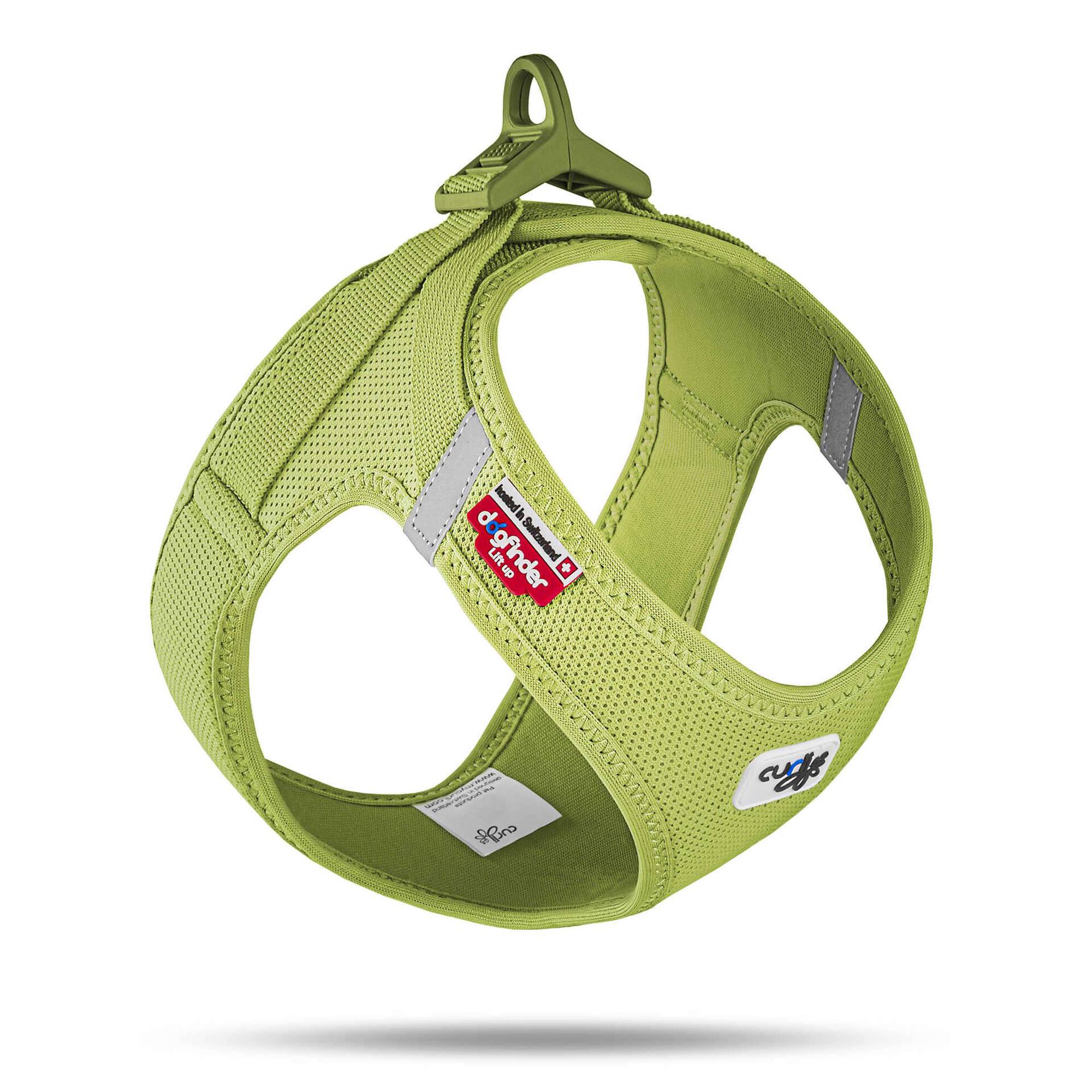 Peitoral para Cão Clasp Air-Mesh Verde Lima L