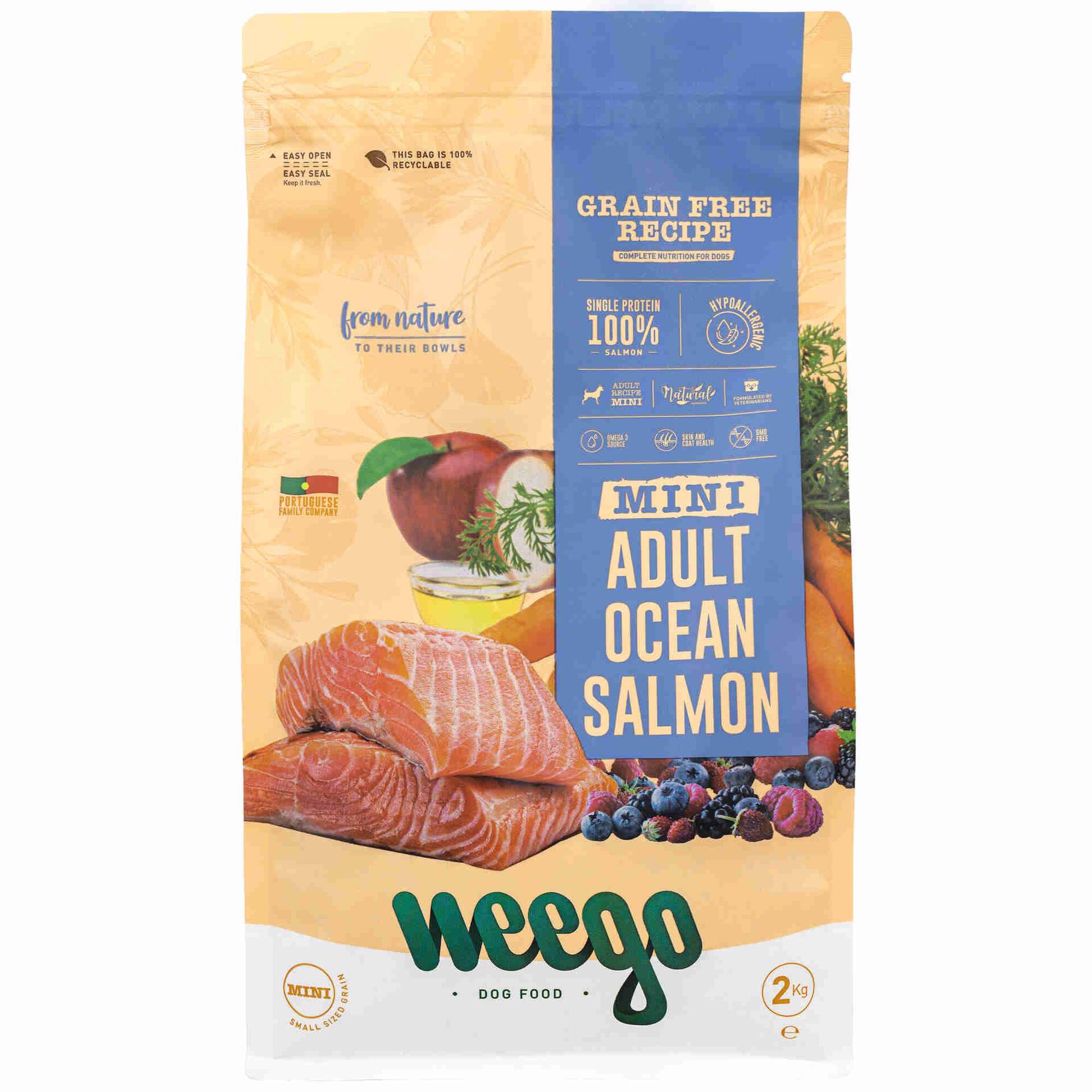 Ração para Cão Adulto Sem Cereais Salmão