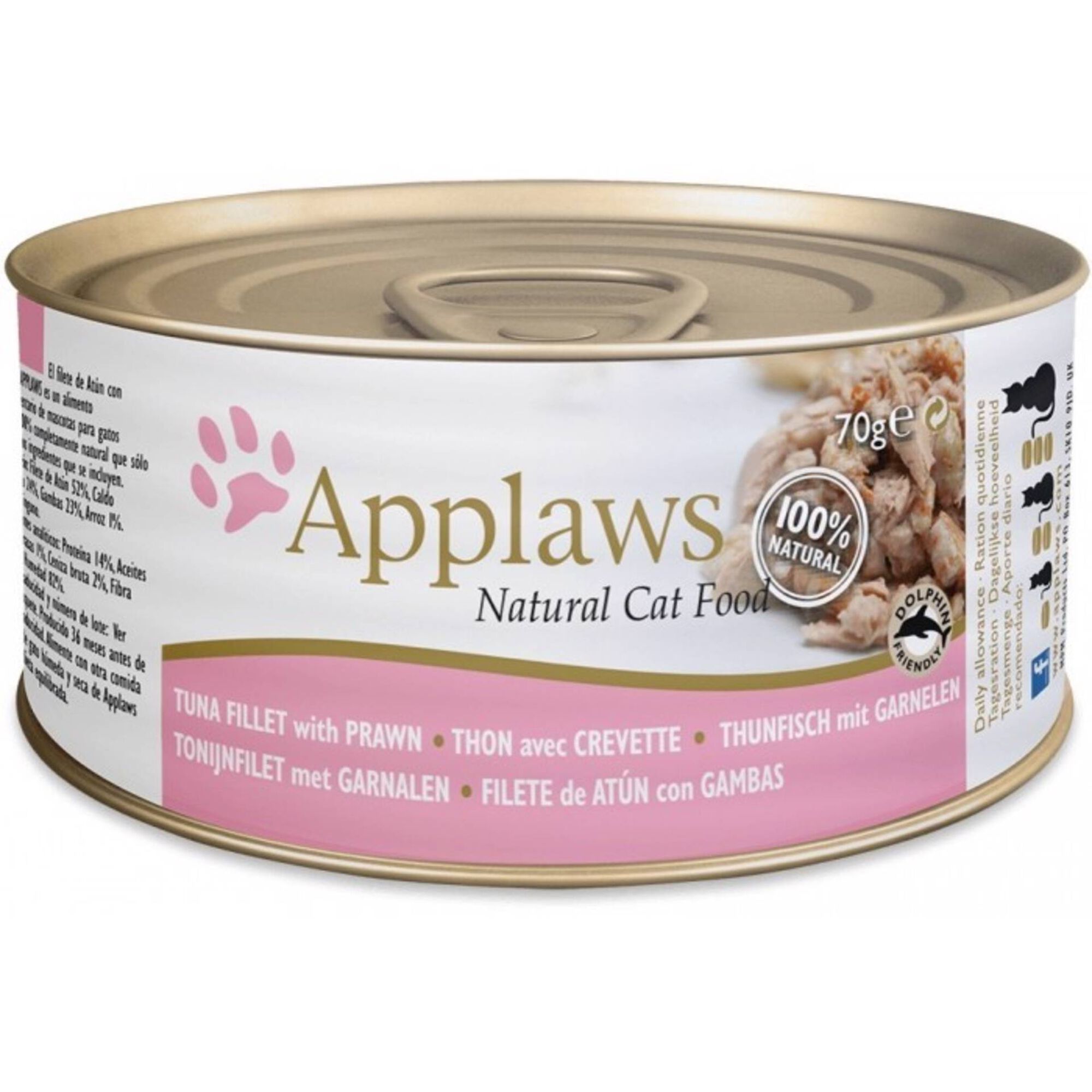 Comida Húmida para Gato Atum e Camarão
