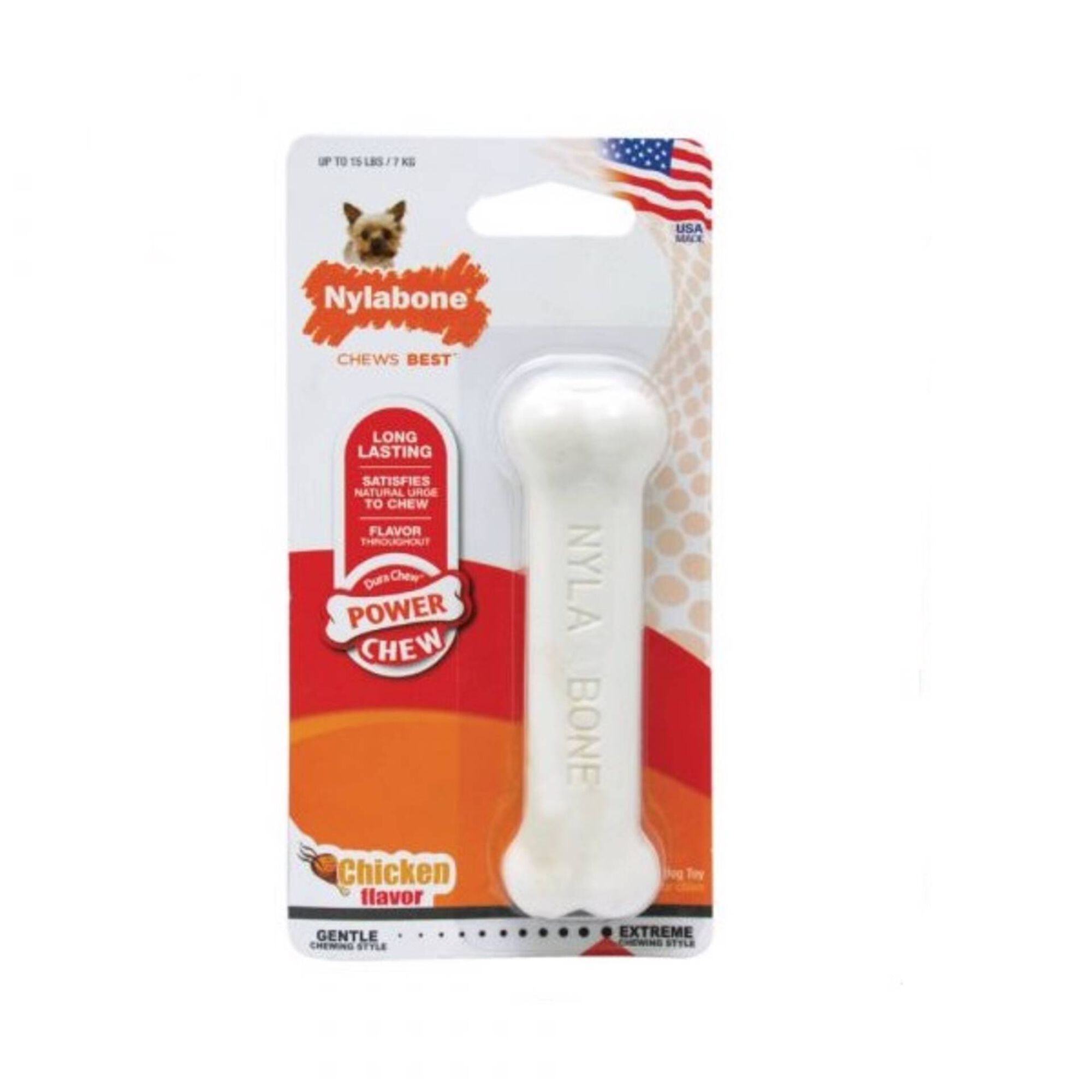 Brinquedo para Cão Osso Extreme Frango XS