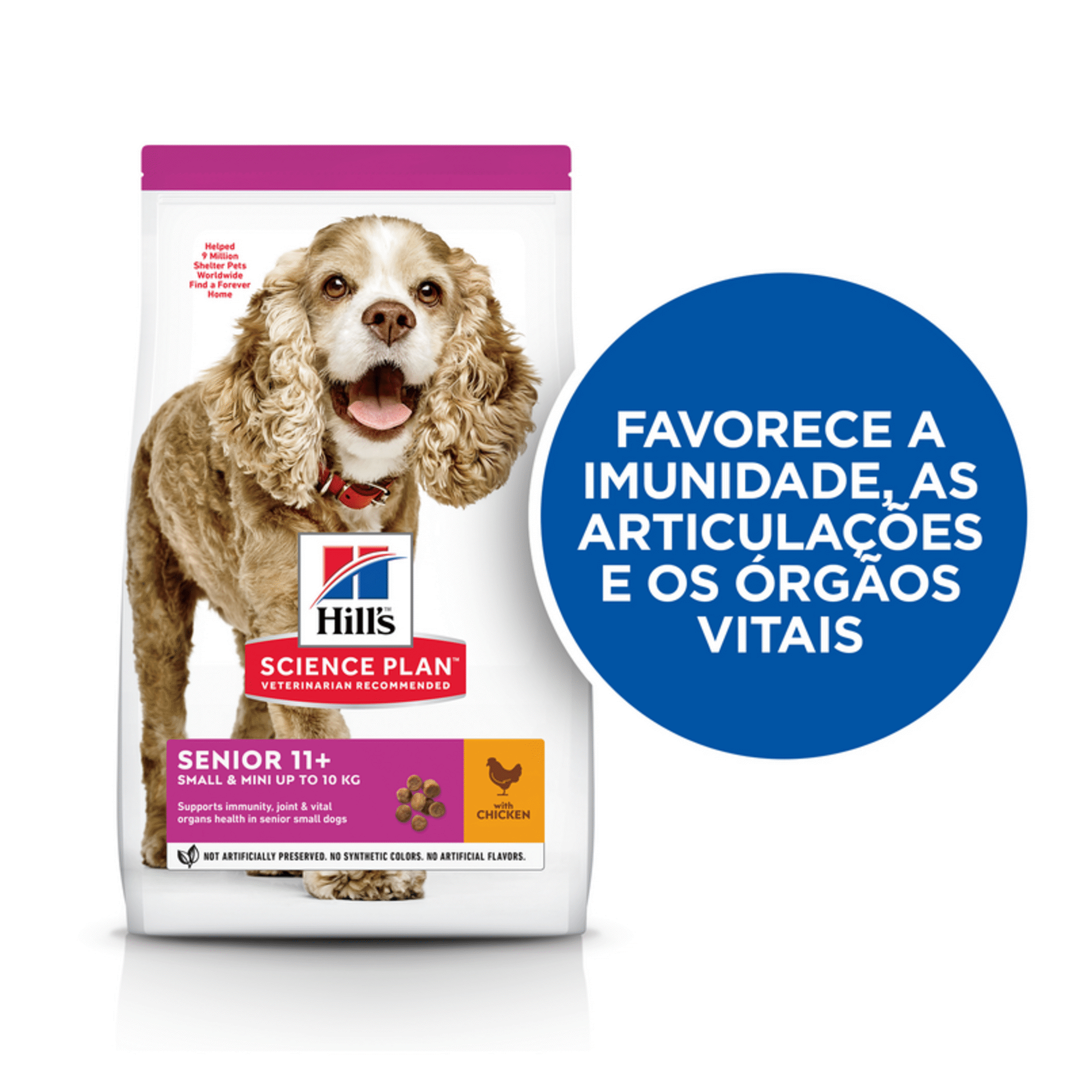 Ração para Cão Sénior 11+ Science Plan Frango Ração para Cão Sénior 11+ Science Plan Frango