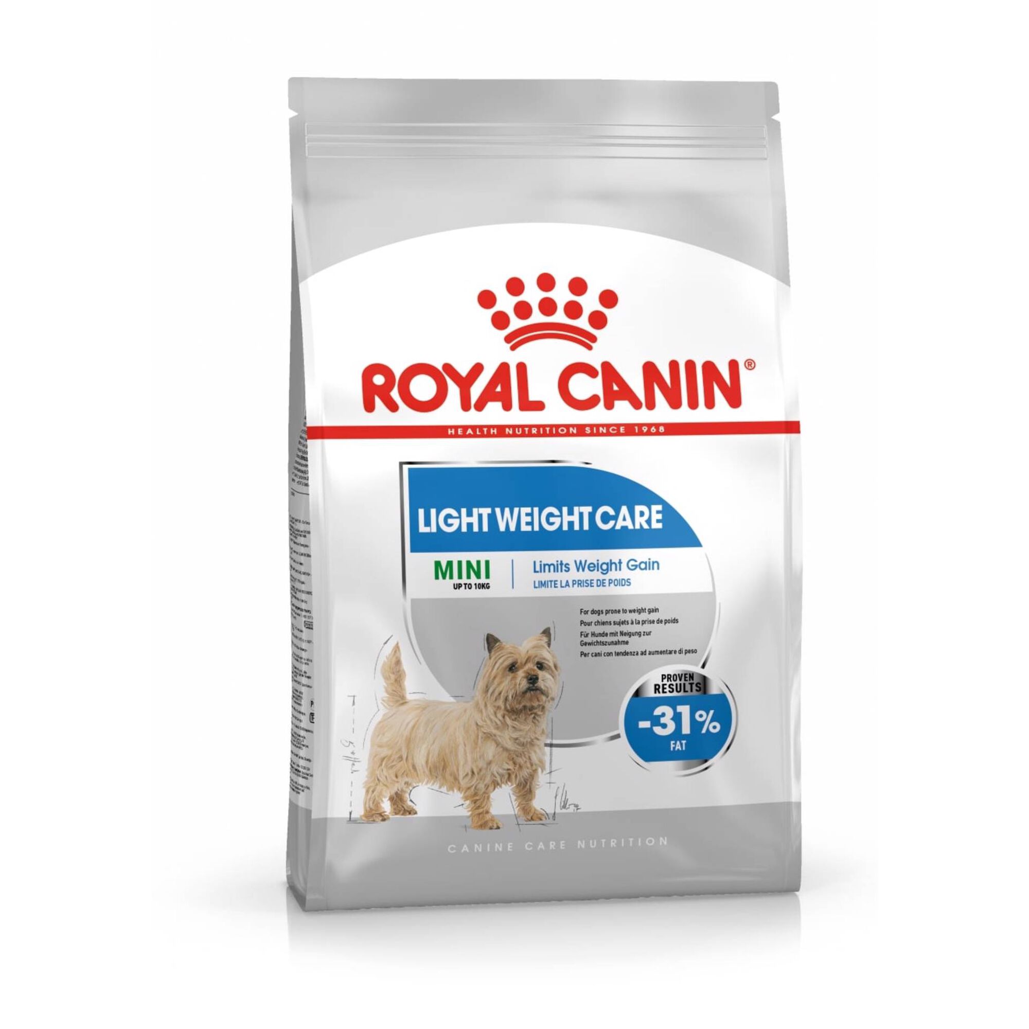 Ração para Cão Adulto Mini Light Weight Care
