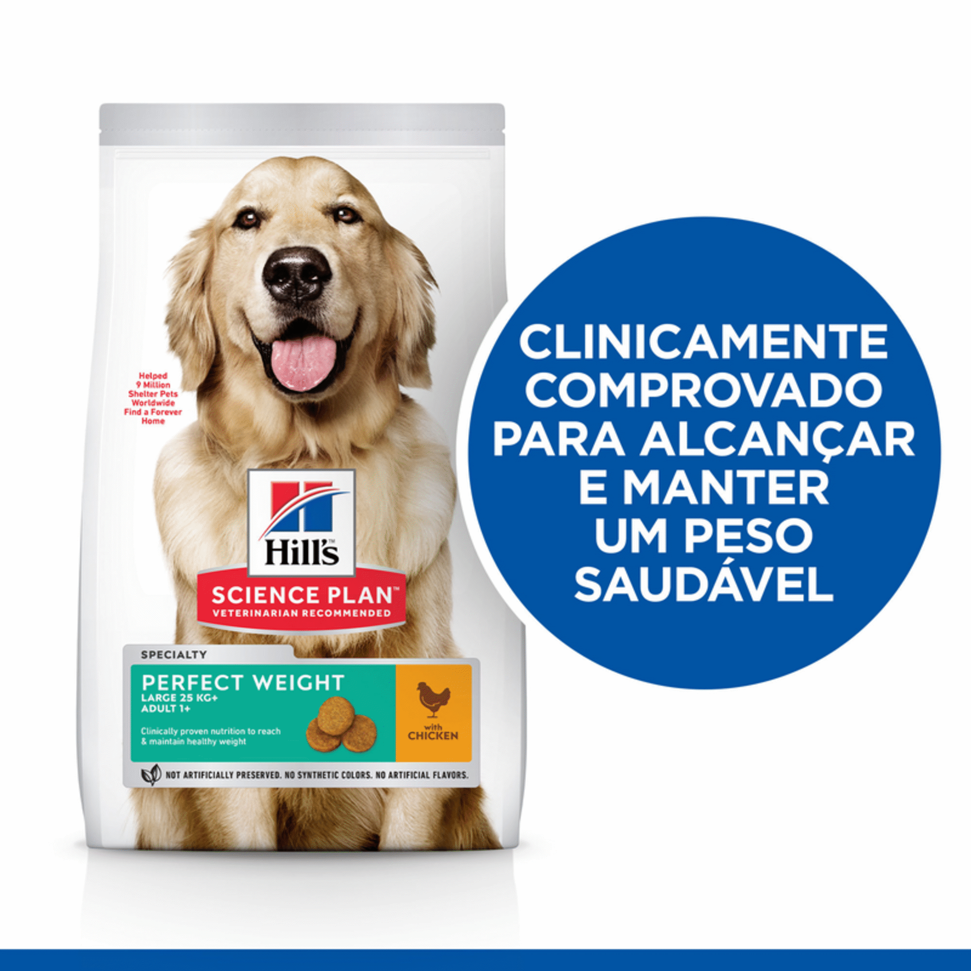Ração para Cão Adulto Maxi Science Plan Perfect Weight Frango Ração para Cão Adulto Maxi Science Plan Perfect Weight Frango