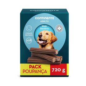 Snack para Cão Adulto Stick Dentário Pack Poupança Snack para Cão Adulto Stick Dentário Pack Poupança