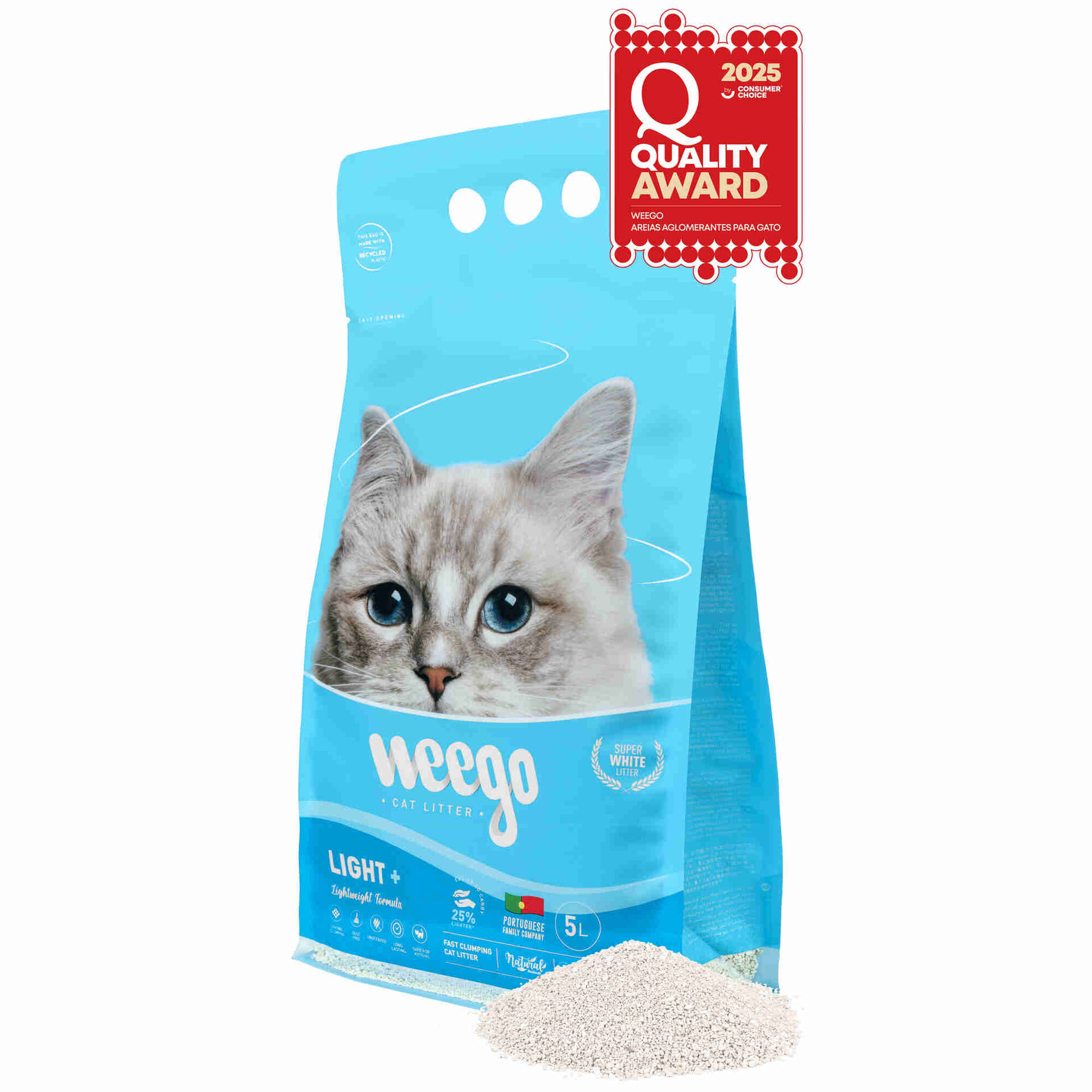 Areia Aglomerante Litter Light