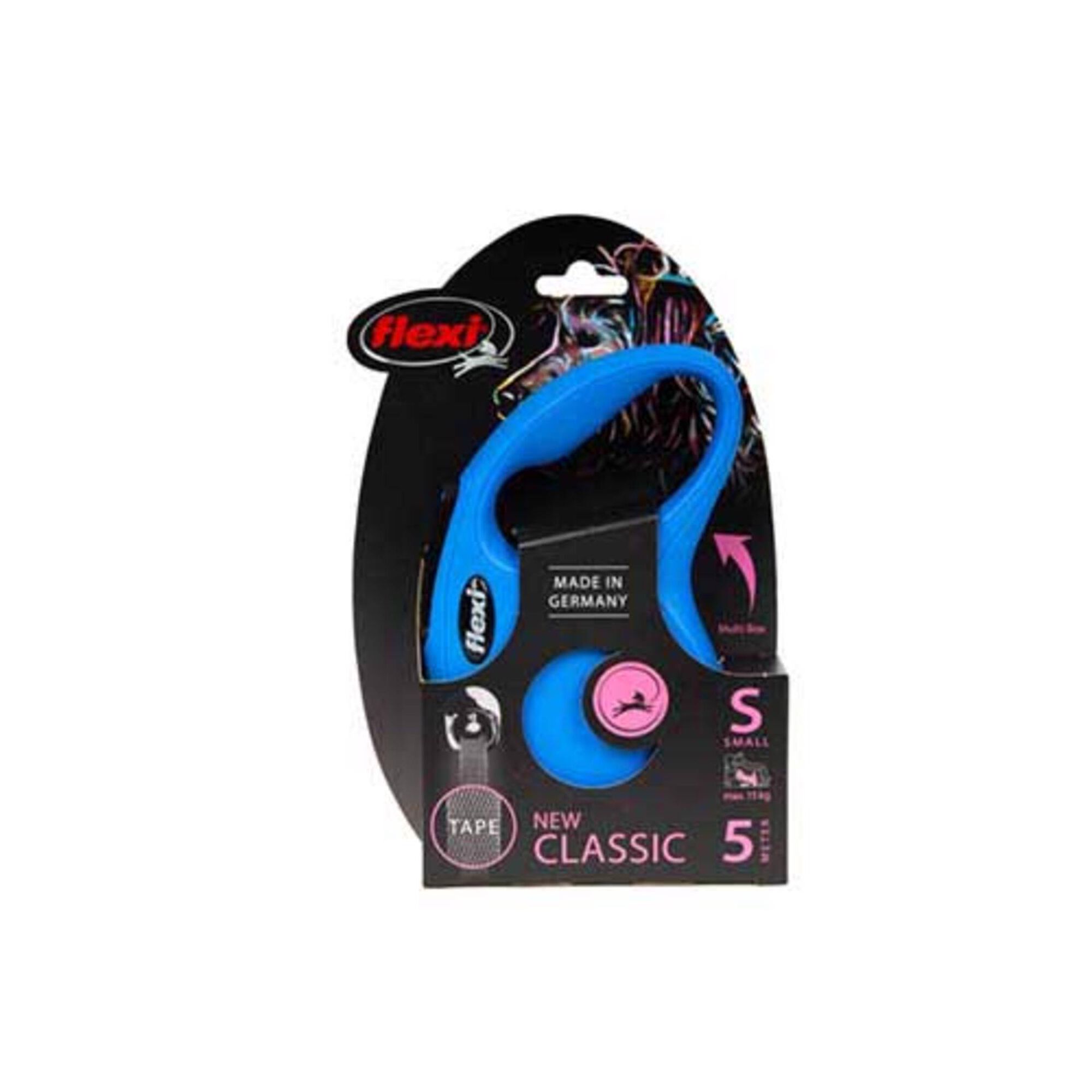Trela para Cão New Classic Azul S 5 m