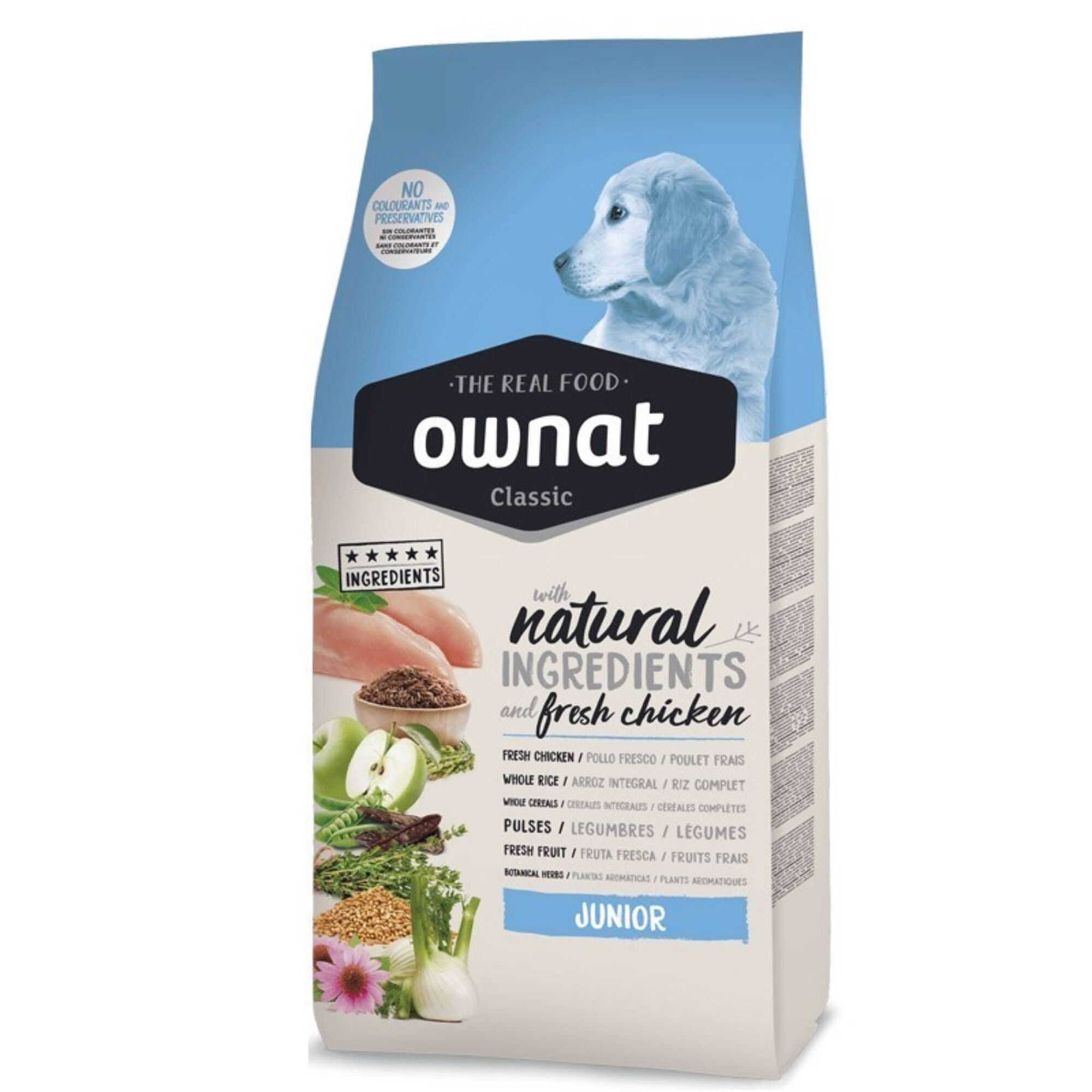 Ração para Cão Júnior Classic Frango