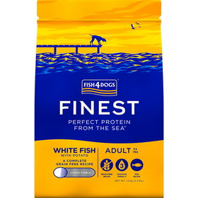 Ração para Cão Adulto Peixe Branco com Batata (Raças Grandes)