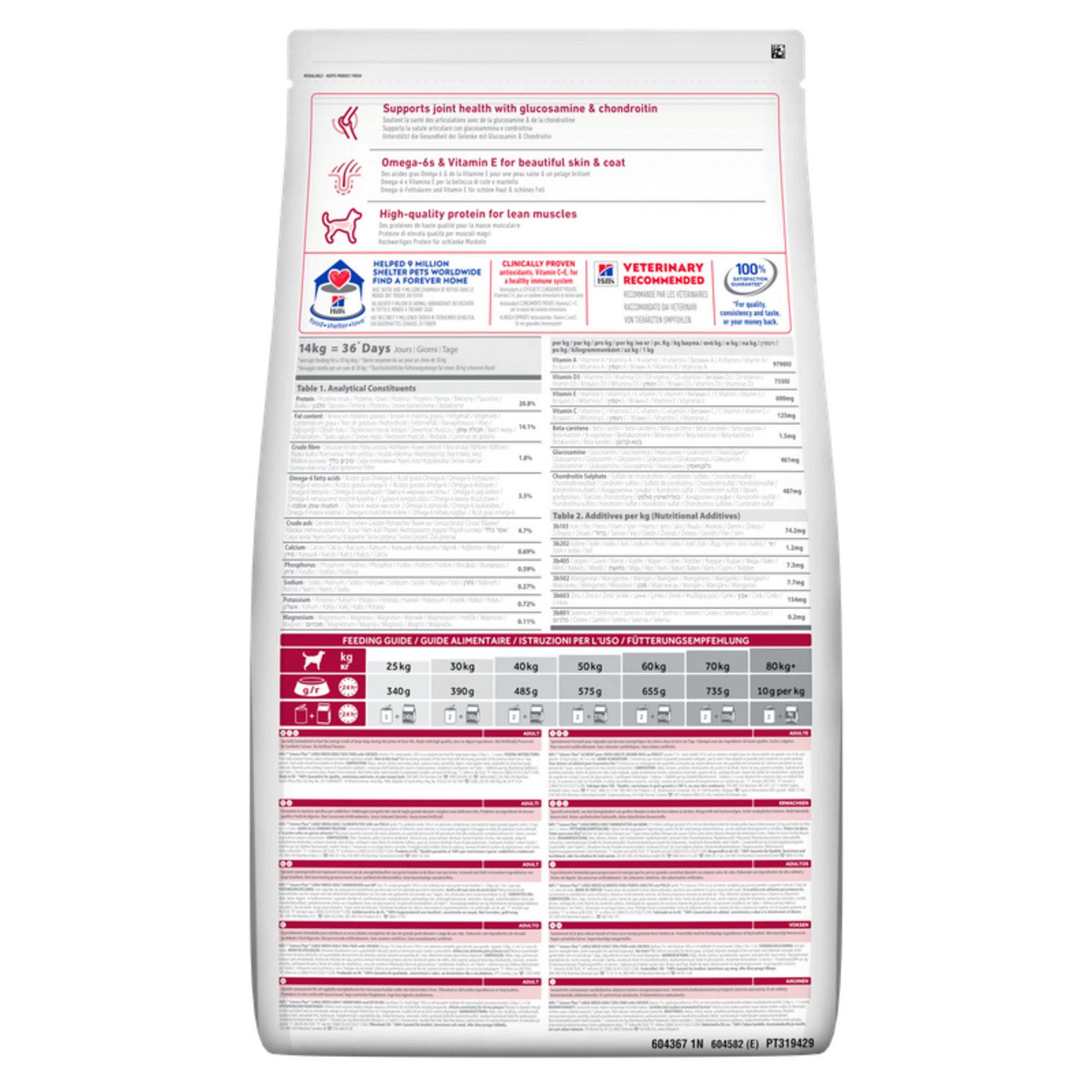 Ração para Cão Adulto Maxi Science Plan Frango