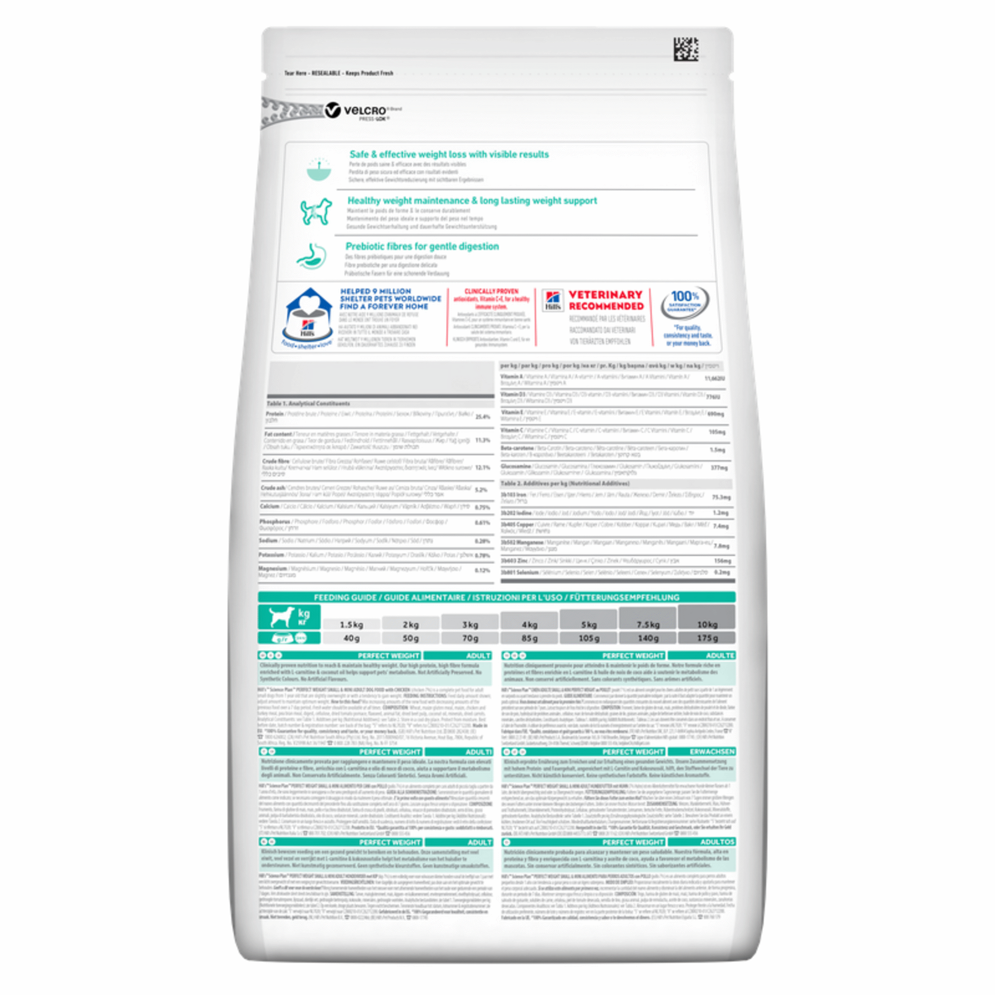 Ração para Cão Adulto Science Plan Perfect Weight Frango Ração para Cão Adulto Science Plan Perfect Weight Frango